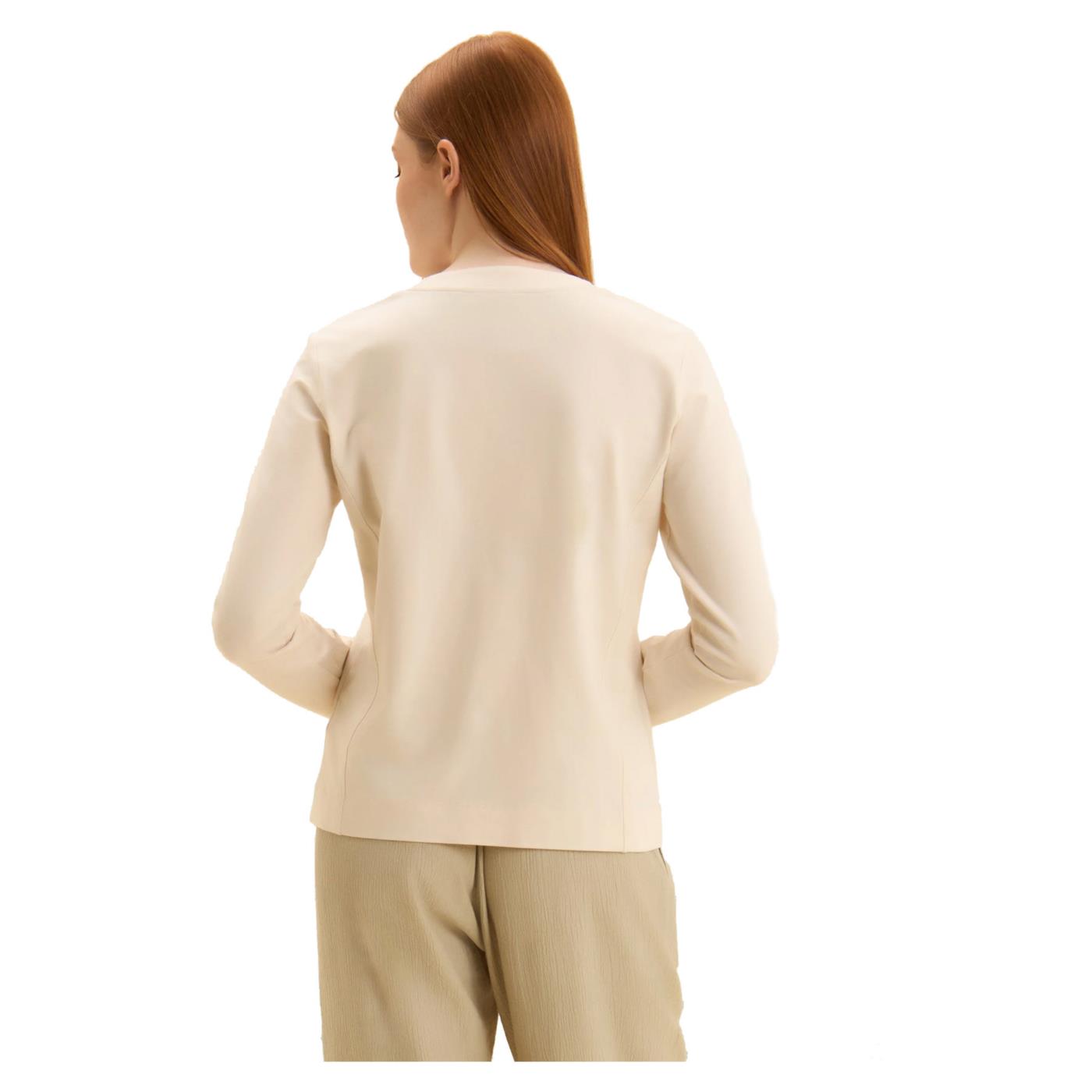 FREDDY FELPA FULL ZIP SLOUNGE - Beige - vista 2