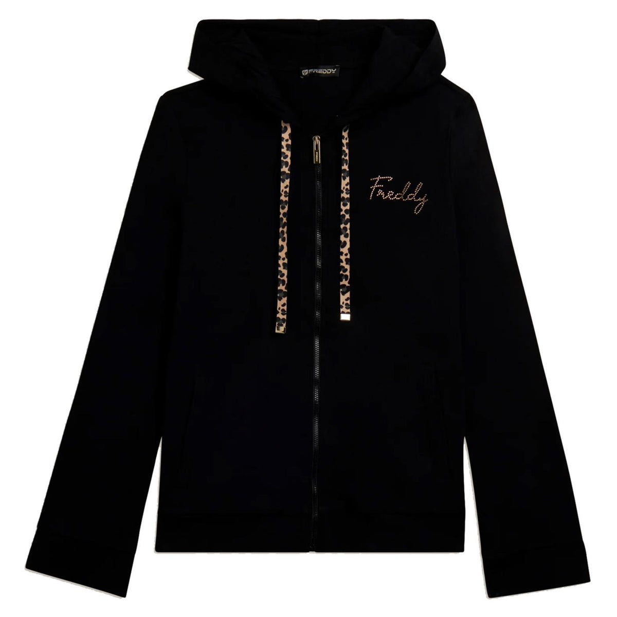 FREDDY FELPA SLOUNGE FZ HOODIE