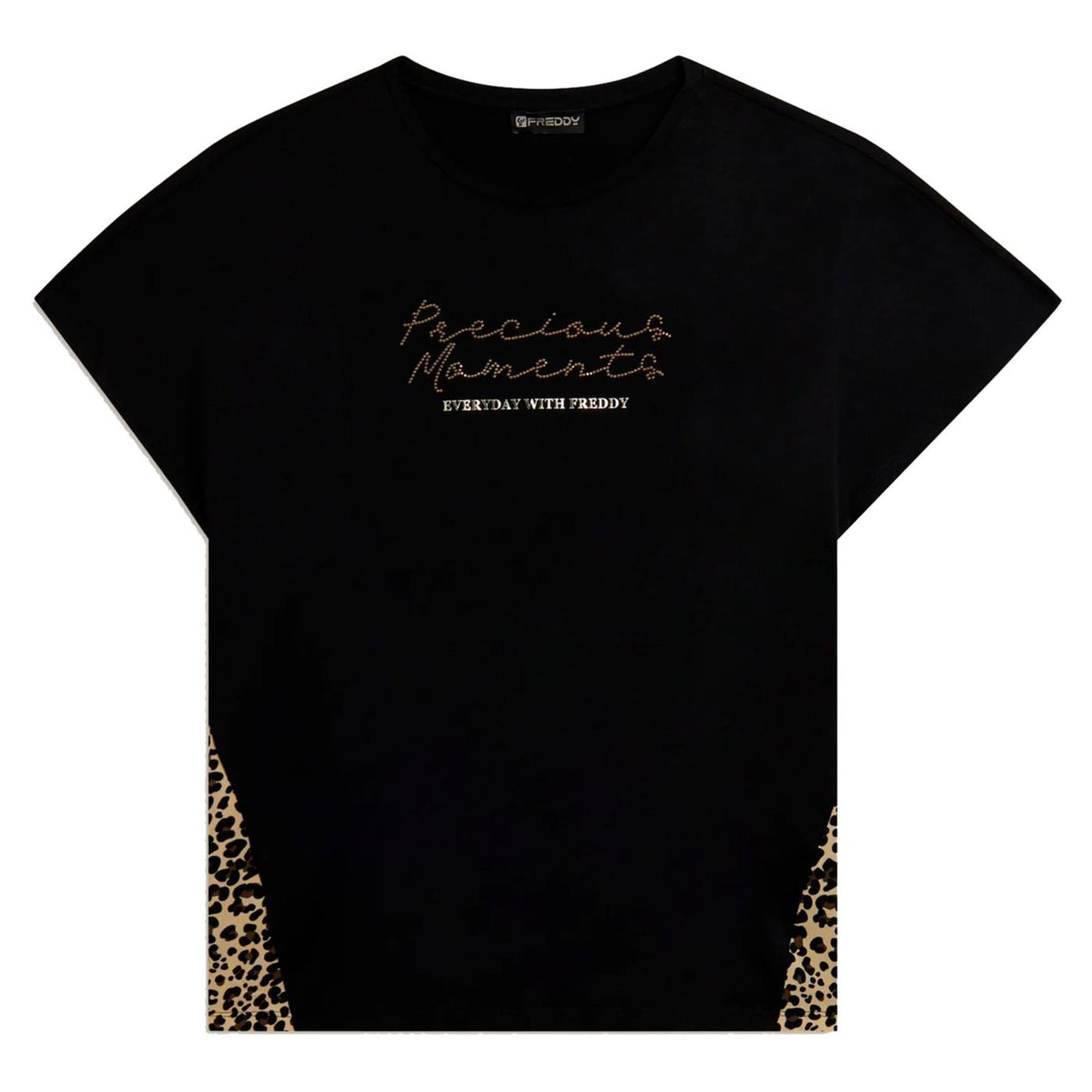 FREDDY T-SHIRT SS SLOUNGE MODAL