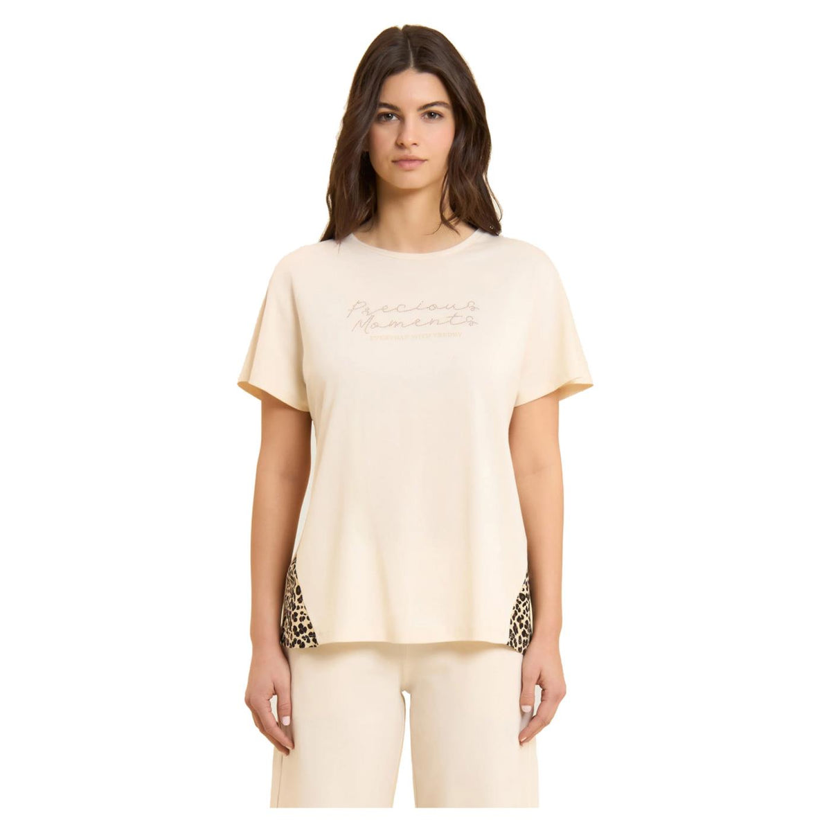 FREDDY T-SHIRT SS SLOUNGE MODAL