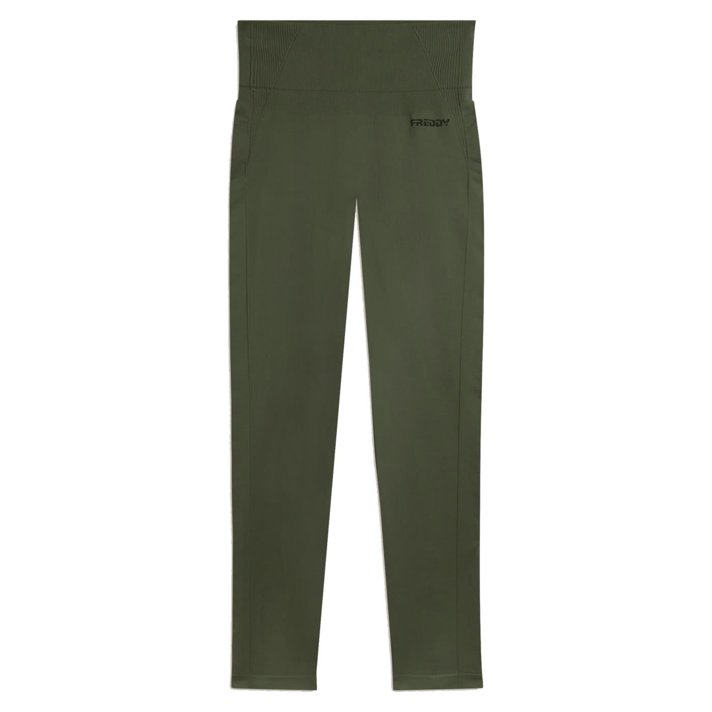 FREDDY SEAMLESS SKINNY PANT - Verde militare - immagine principale