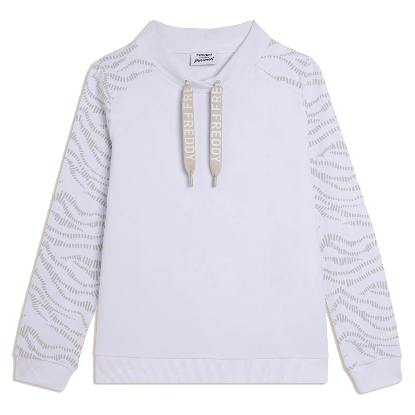 FREDDY FELPA W AOP TR EVOLUTION - Bianco - immagine principale