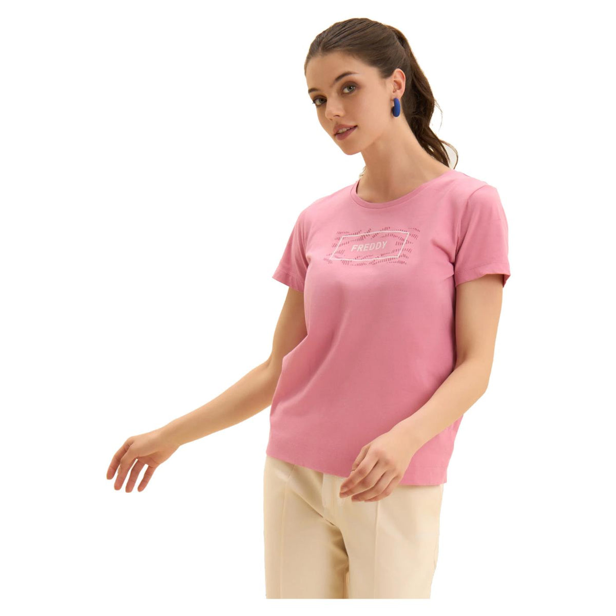 FREDDY T-SHIRT LIGHT JERSEY