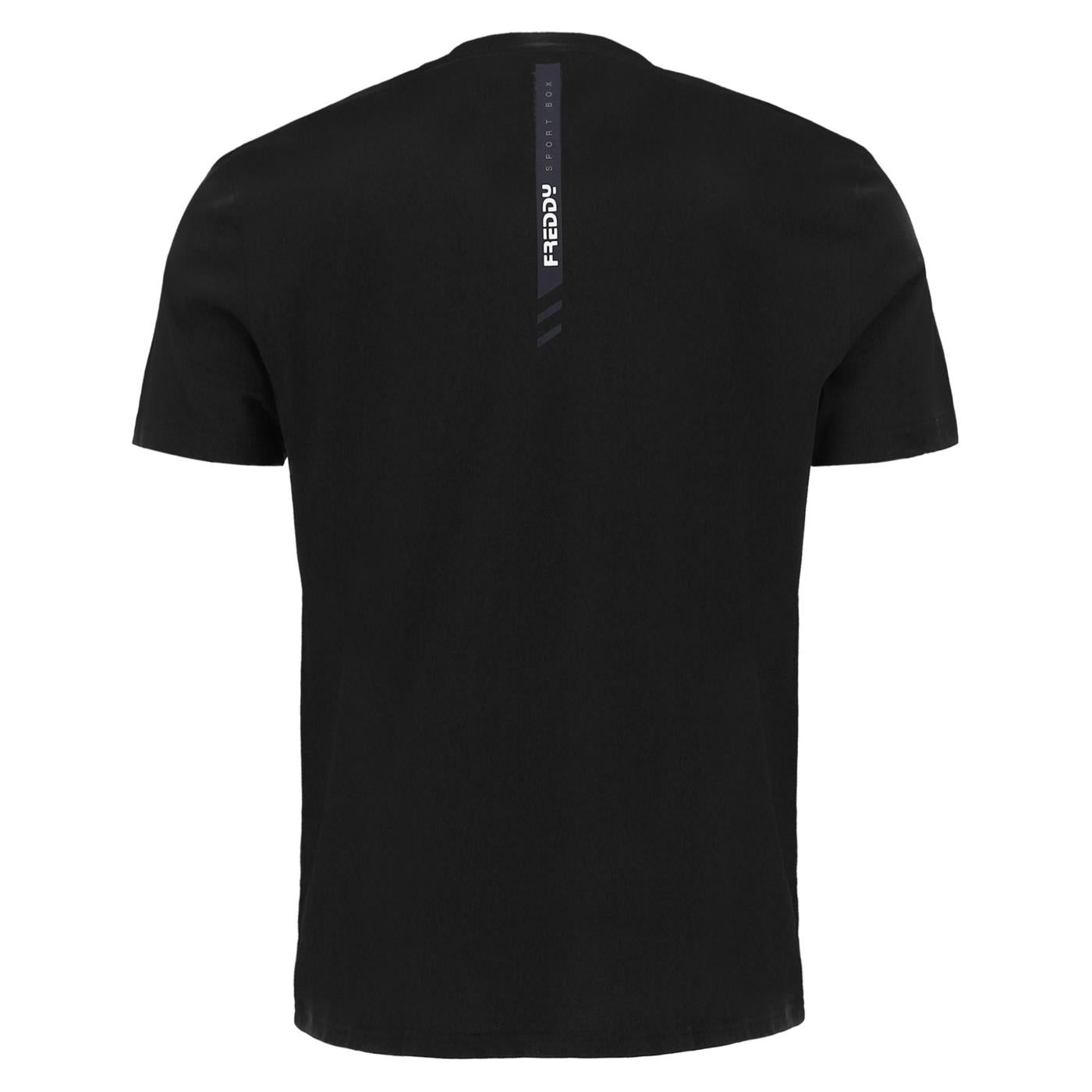 FREDDY MAGLIA MANICA CORTA - Nero - vista 2