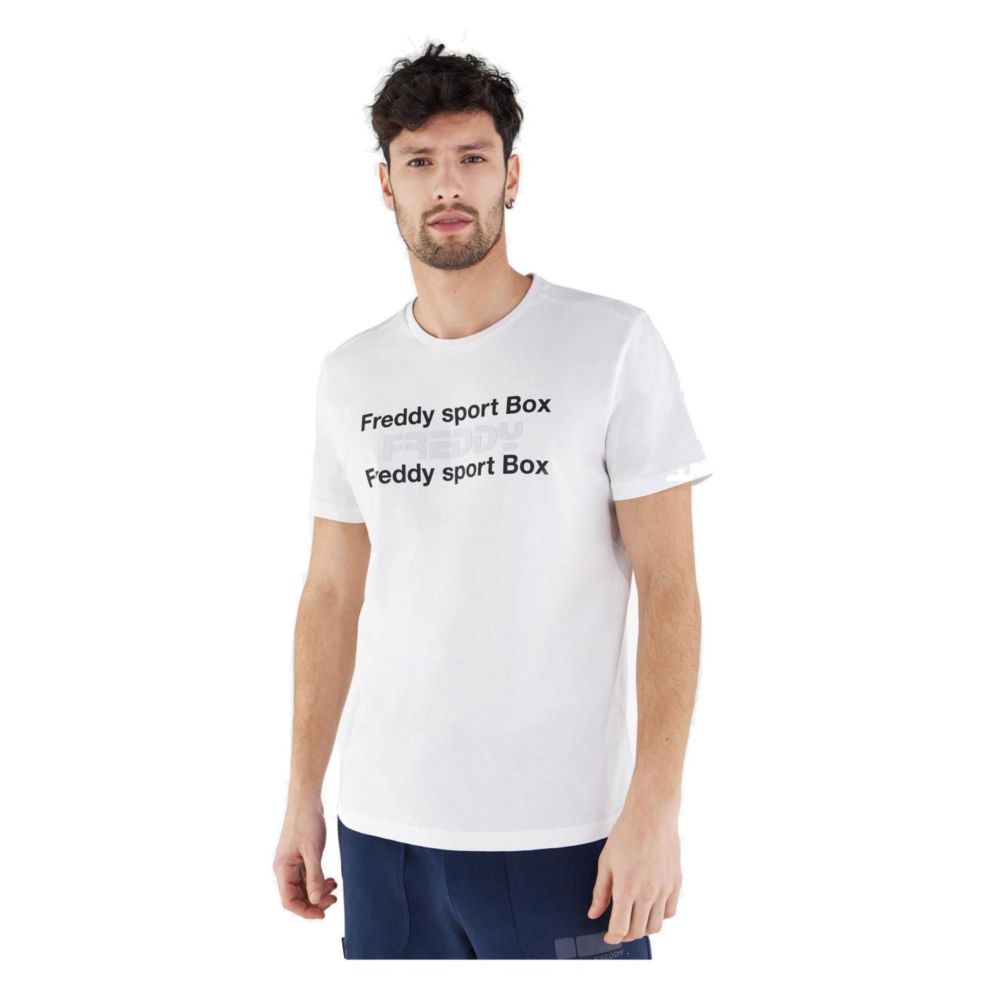FREDDY MAGLIA MANICA CORTA - Bianco - vista 3