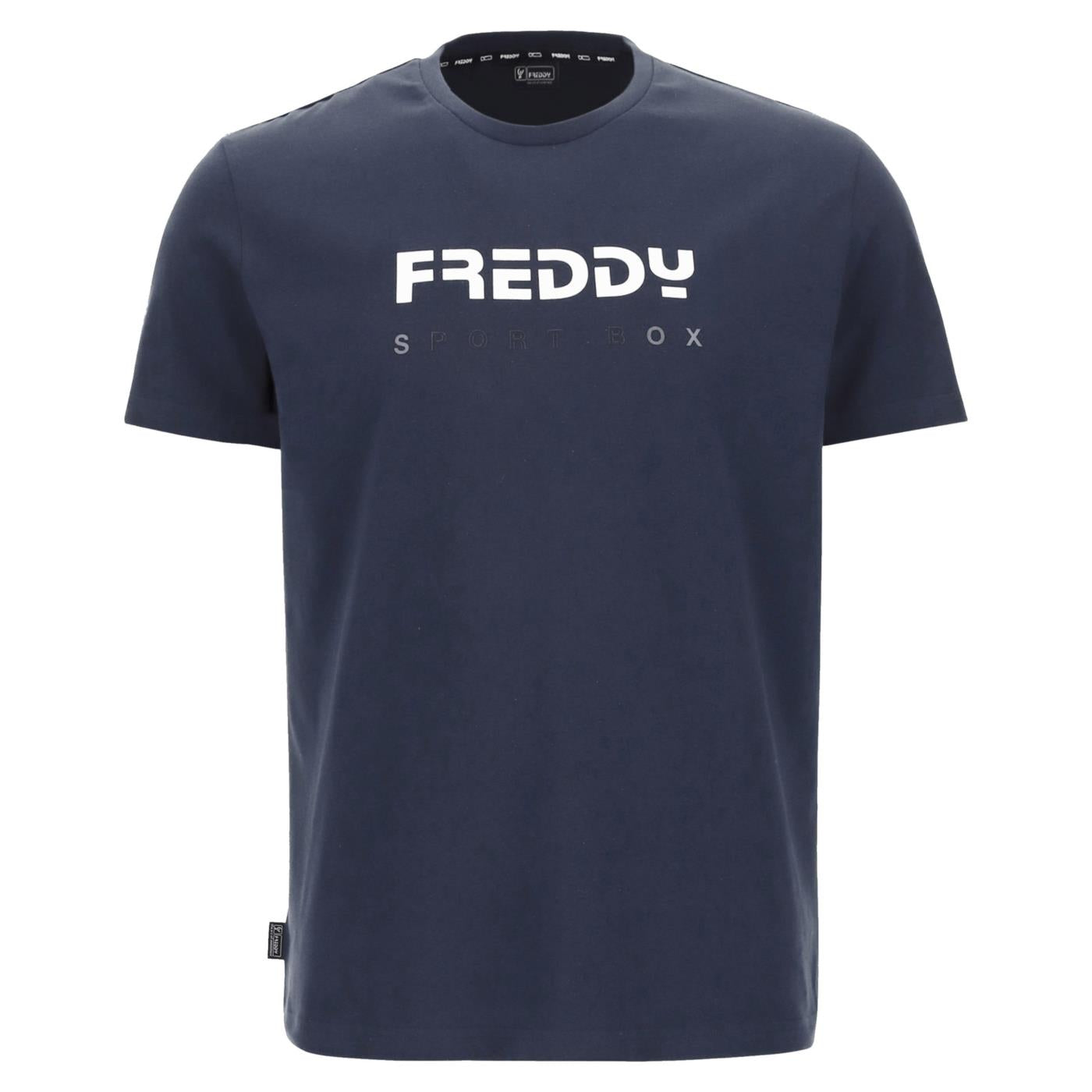 FREDDY MAGLIA MANICA CORTA - Blu - immagine principale