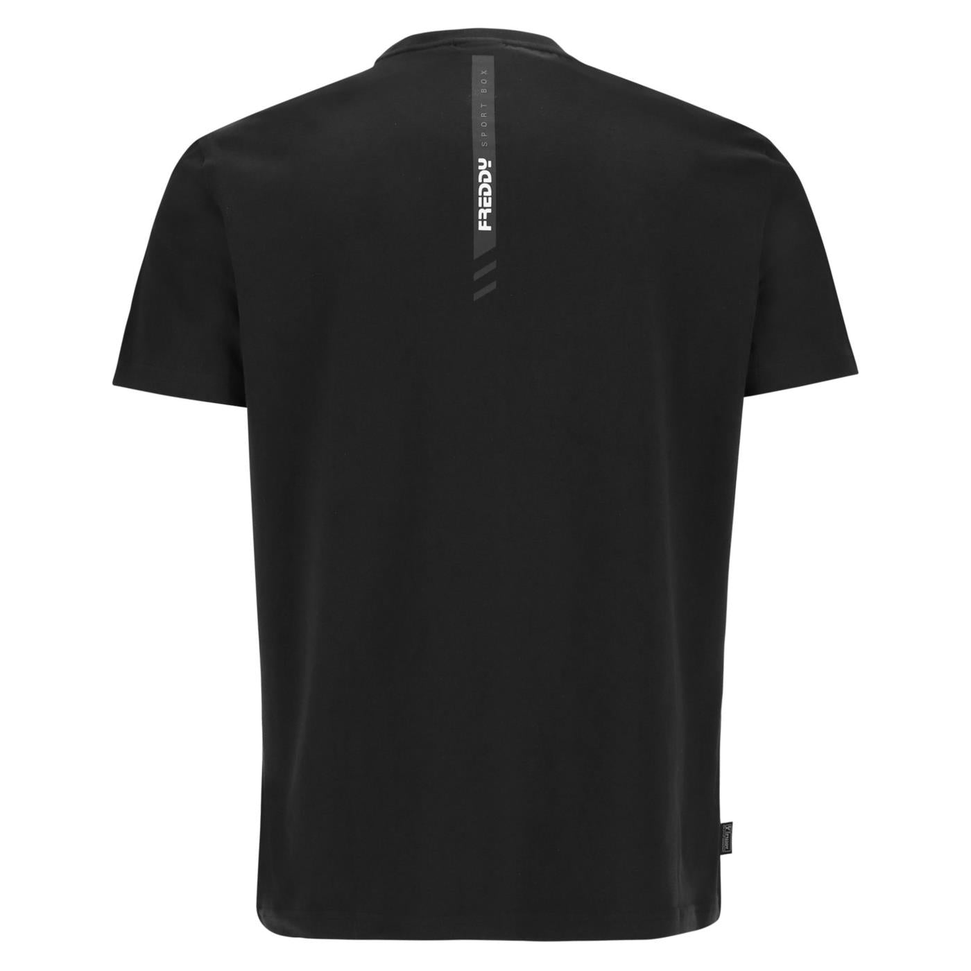 FREDDY MAGLIA MANICA CORTA - Nero - vista 2