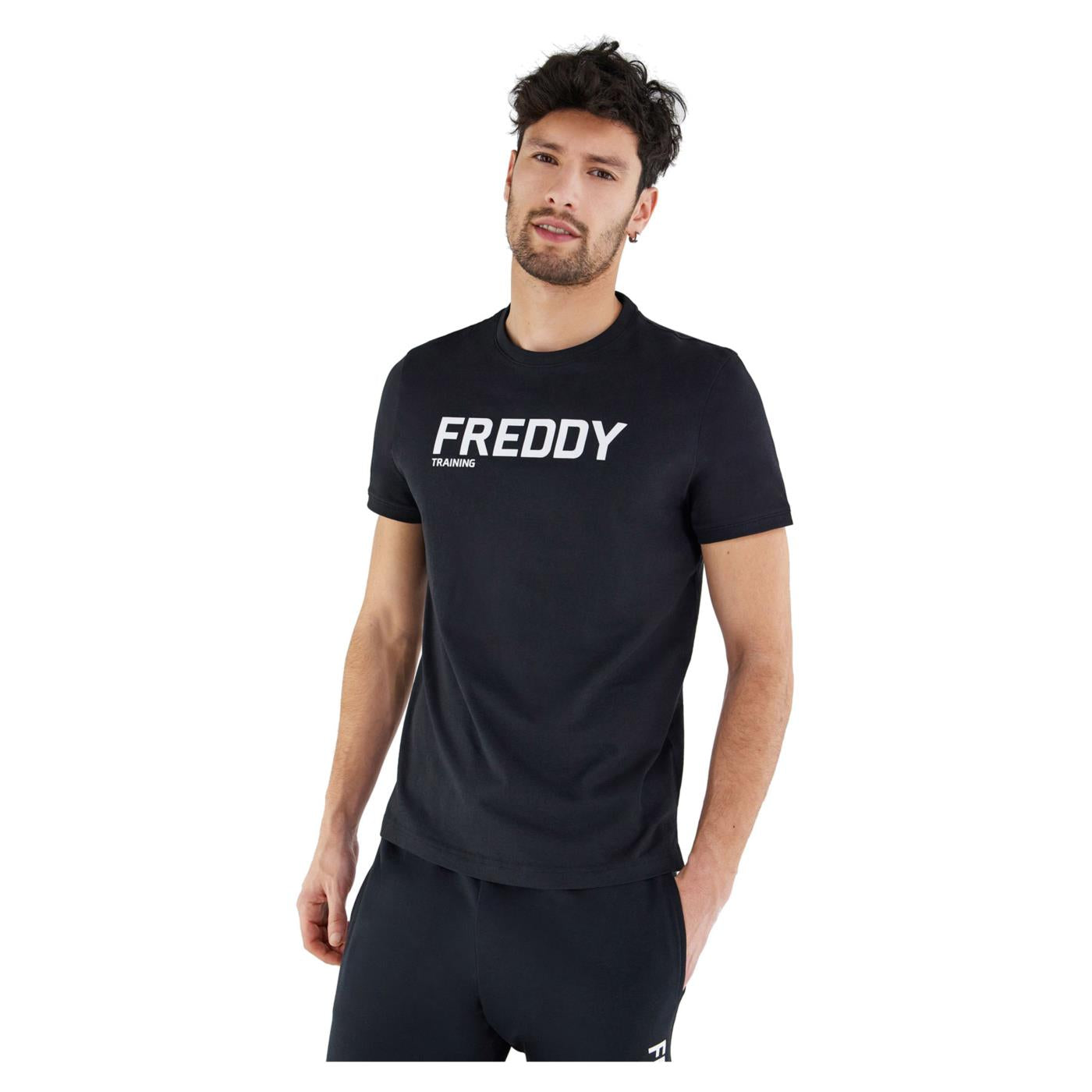 FREDDY MAGLIA MANICA CORTA - Nero - vista 3