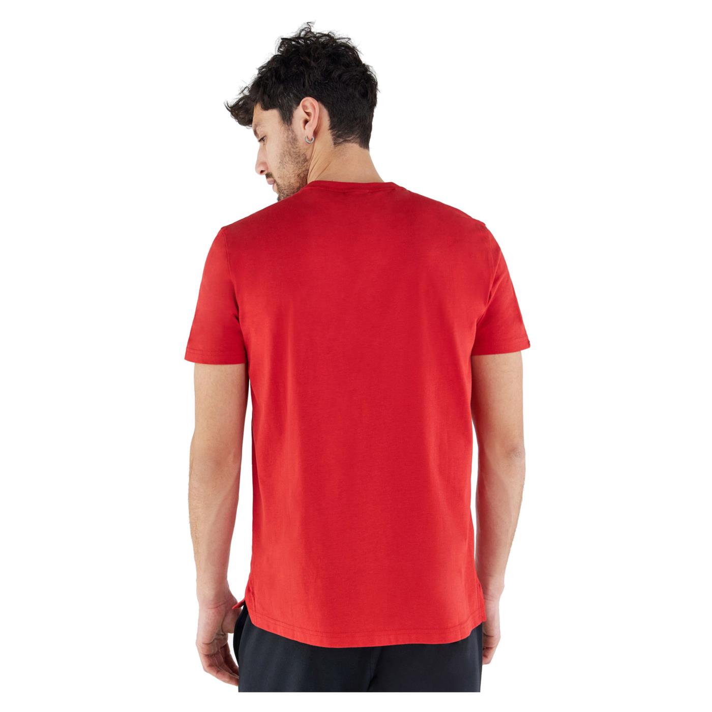 FREDDY MAGLIA MANICA CORTA - Rosso - vista 4