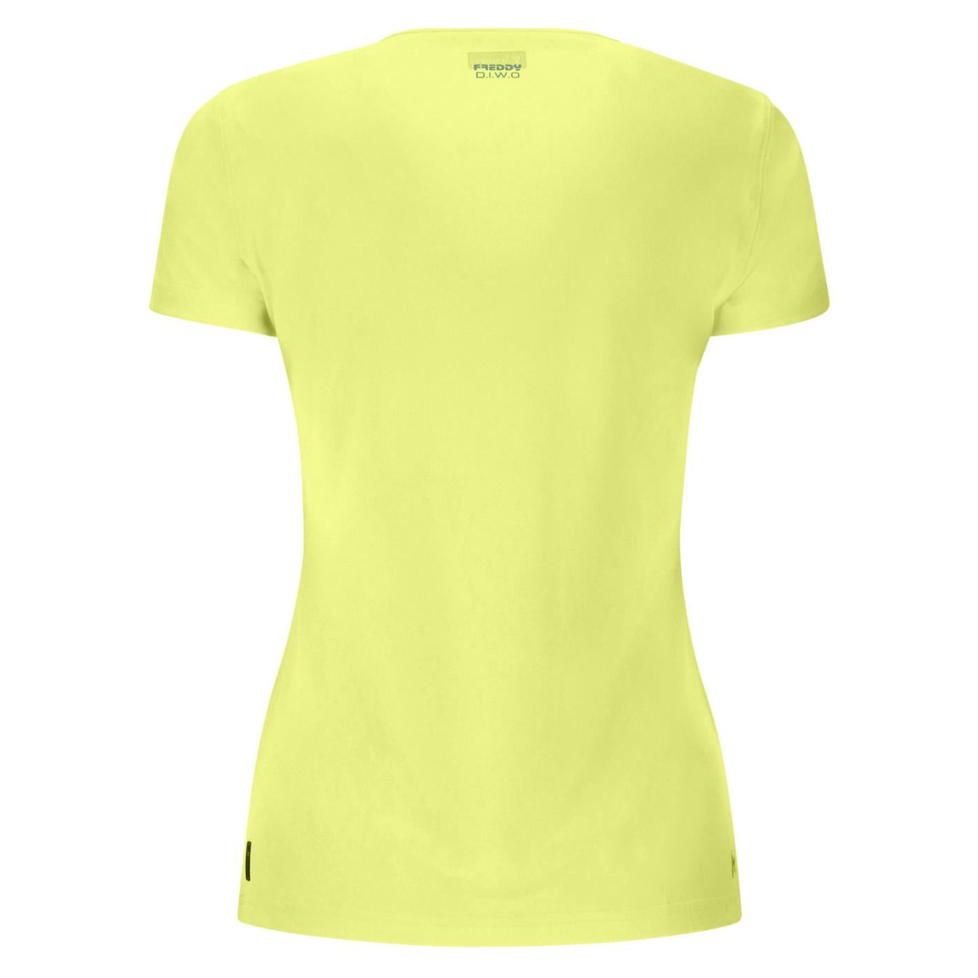 FREDDY MAGLIA MANICA CORTA - Giallo - vista 2