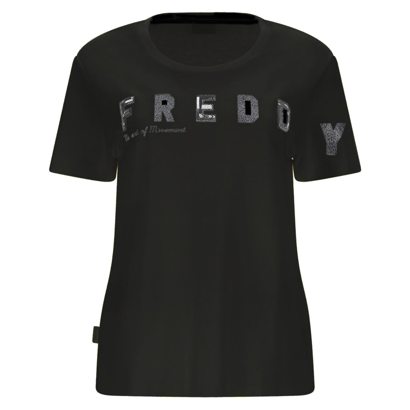 FREDDY MAGLIA MANICA CORTA - Nero - immagine principale