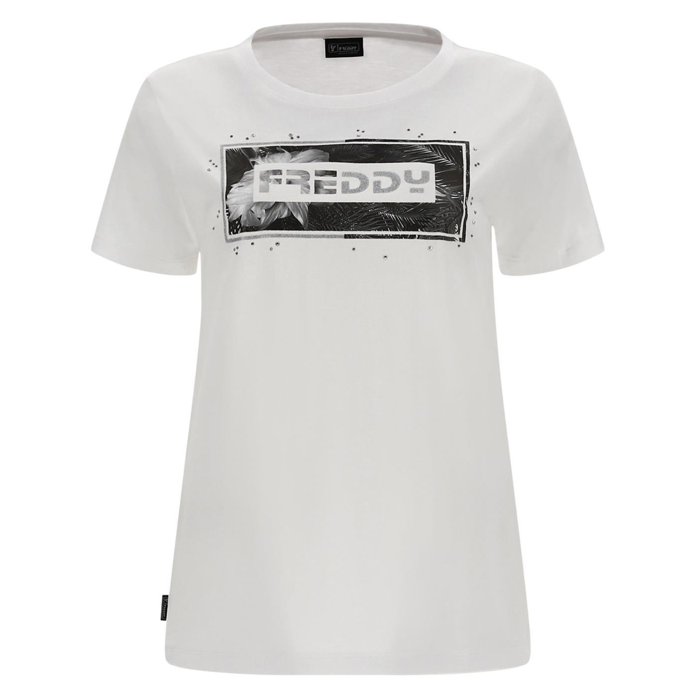 FREDDY MAGLIA MANICA CORTA - Bianco - immagine principale