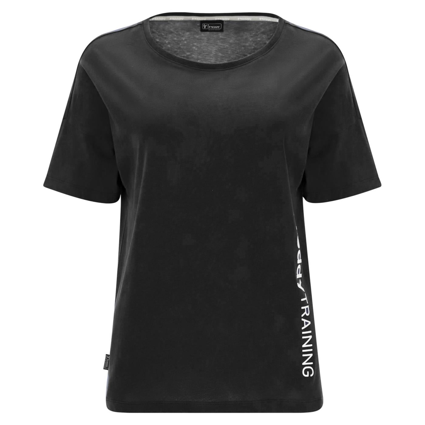 FREDDY MAGLIA MANICA CORTA - Nero - immagine principale