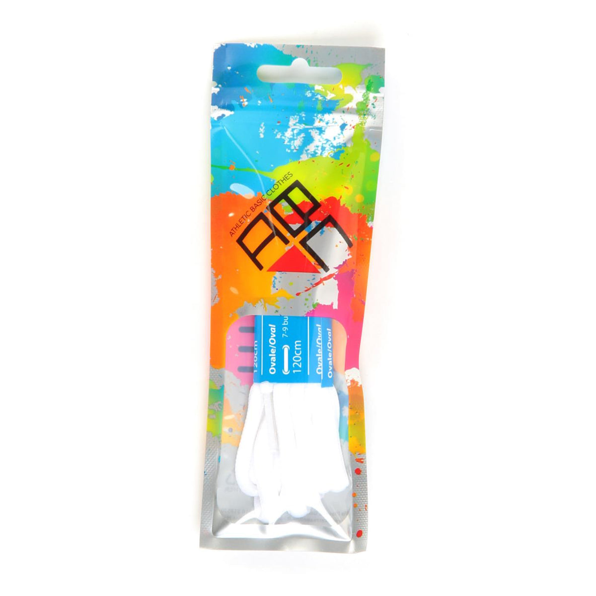 INTERSPORT LACES 120 CM OVAL WHITE