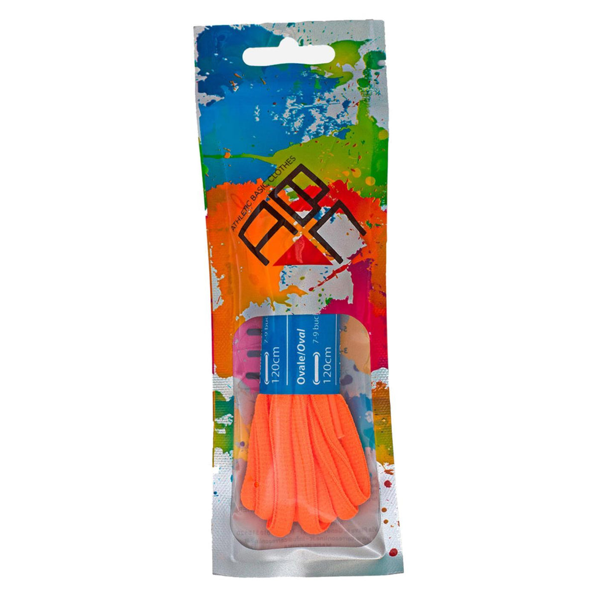 INTERSPORT LACES 120 CM OVAL ORANGE