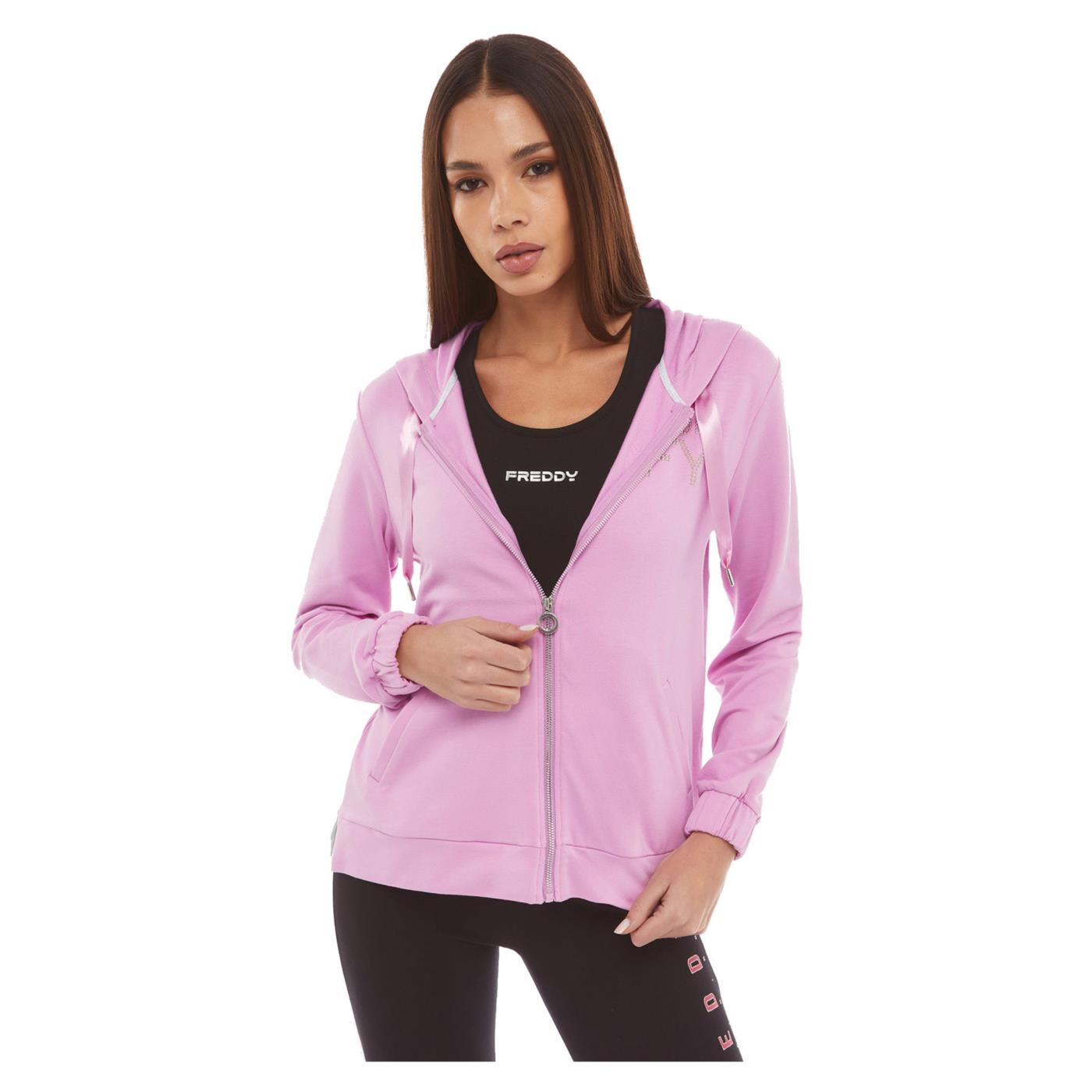 FREDDY COLLEGE LUXE W HOODIE