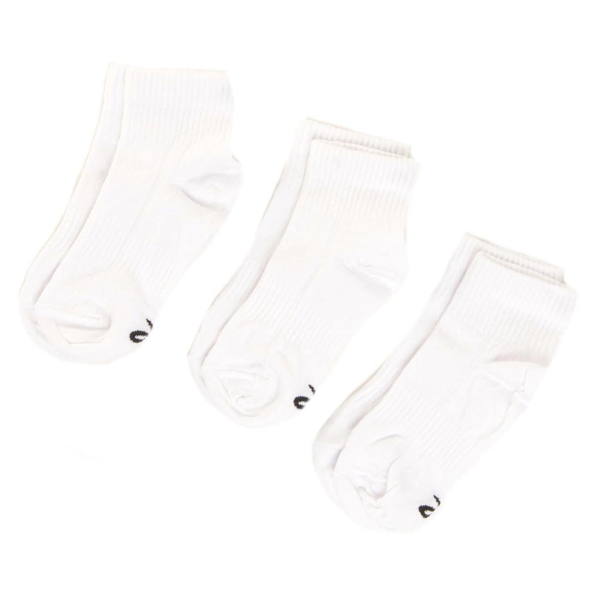 ENERGETICS 3PK QUARTER SOCKS