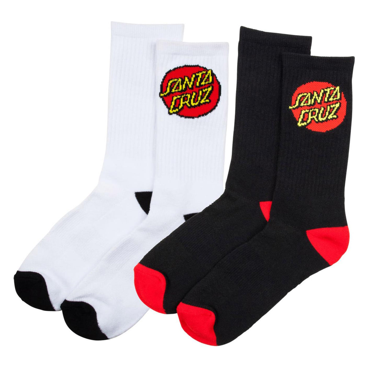 SANTA CRUZ CLASSIC DOT SOCK 2PK