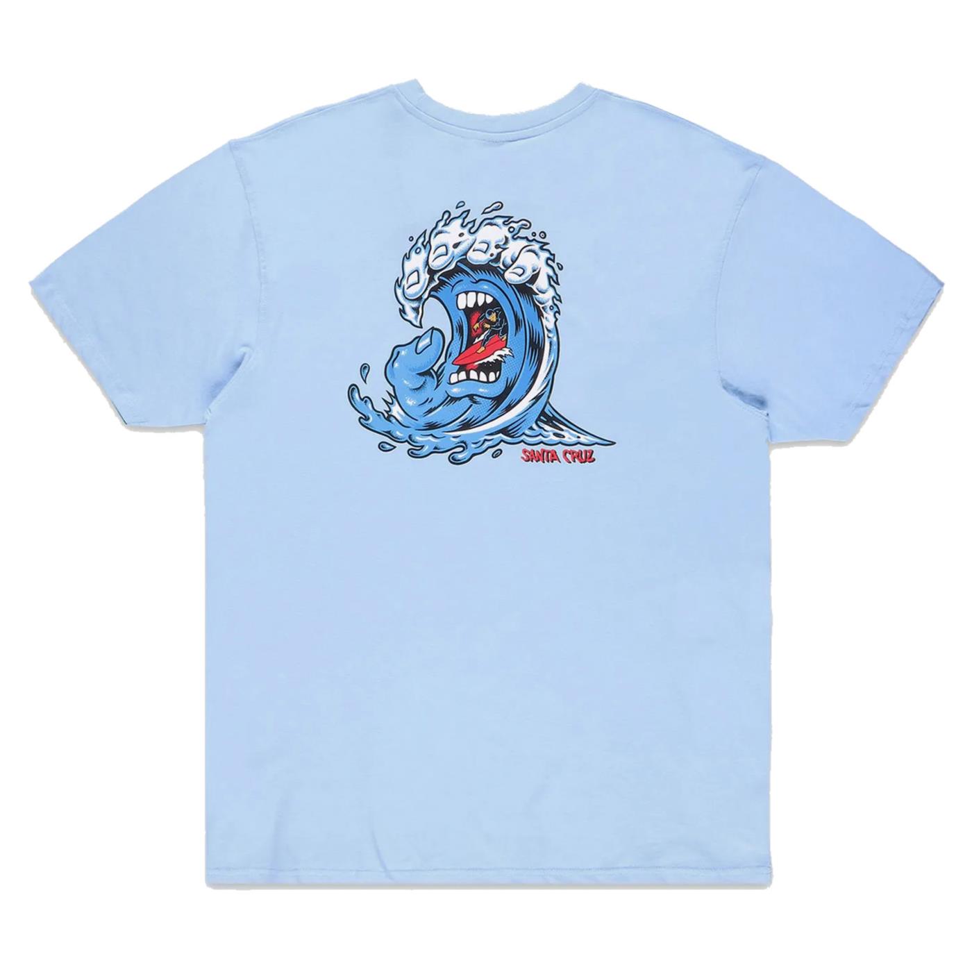 SANTA CRUZ SCREAMING WAVE T-SHIRT