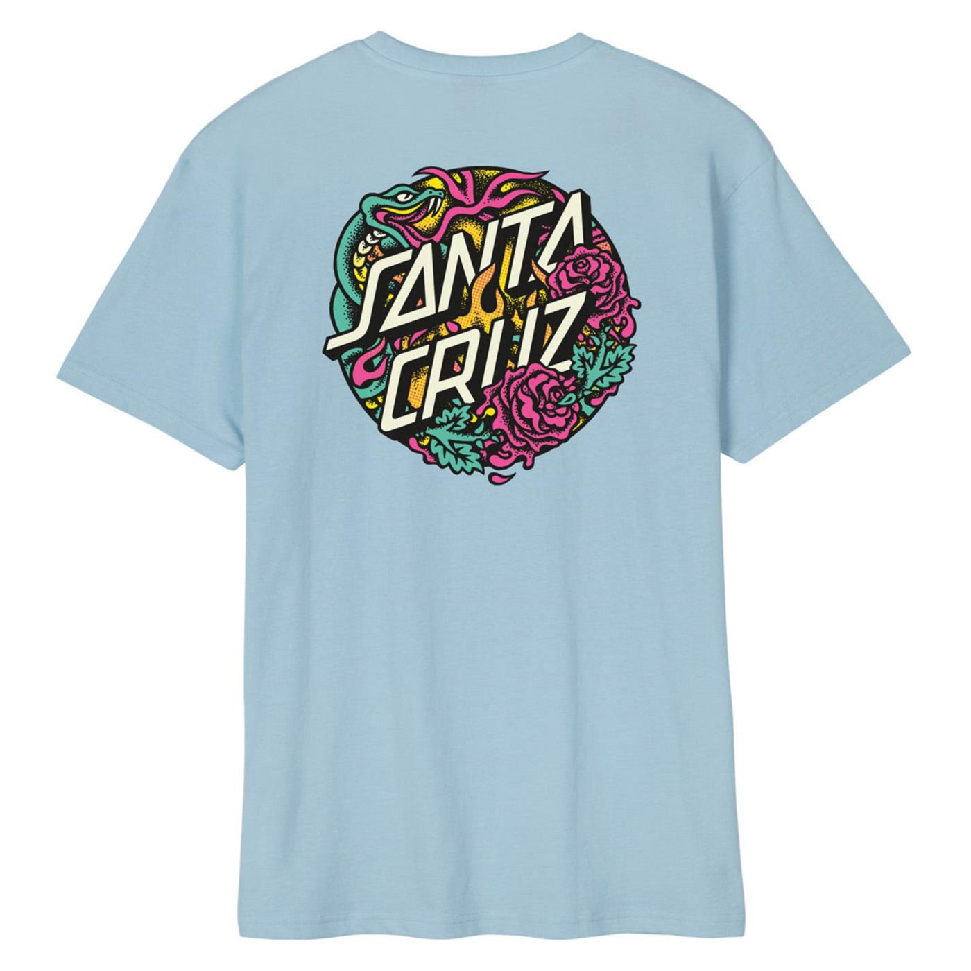 SANTA CRUZ DRESSEN ROSE CREW TWO TEE