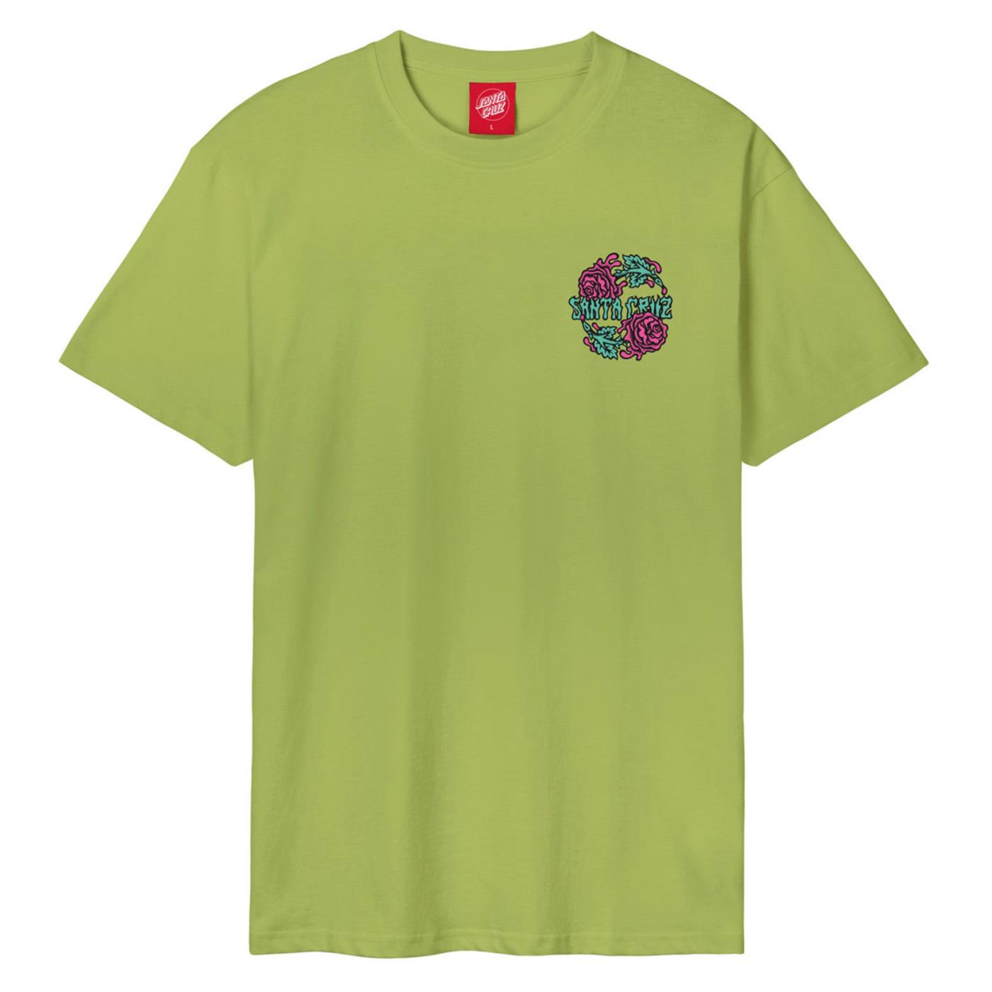 SANTA CRUZ DRESSEN ROSE CREW TWO TEE