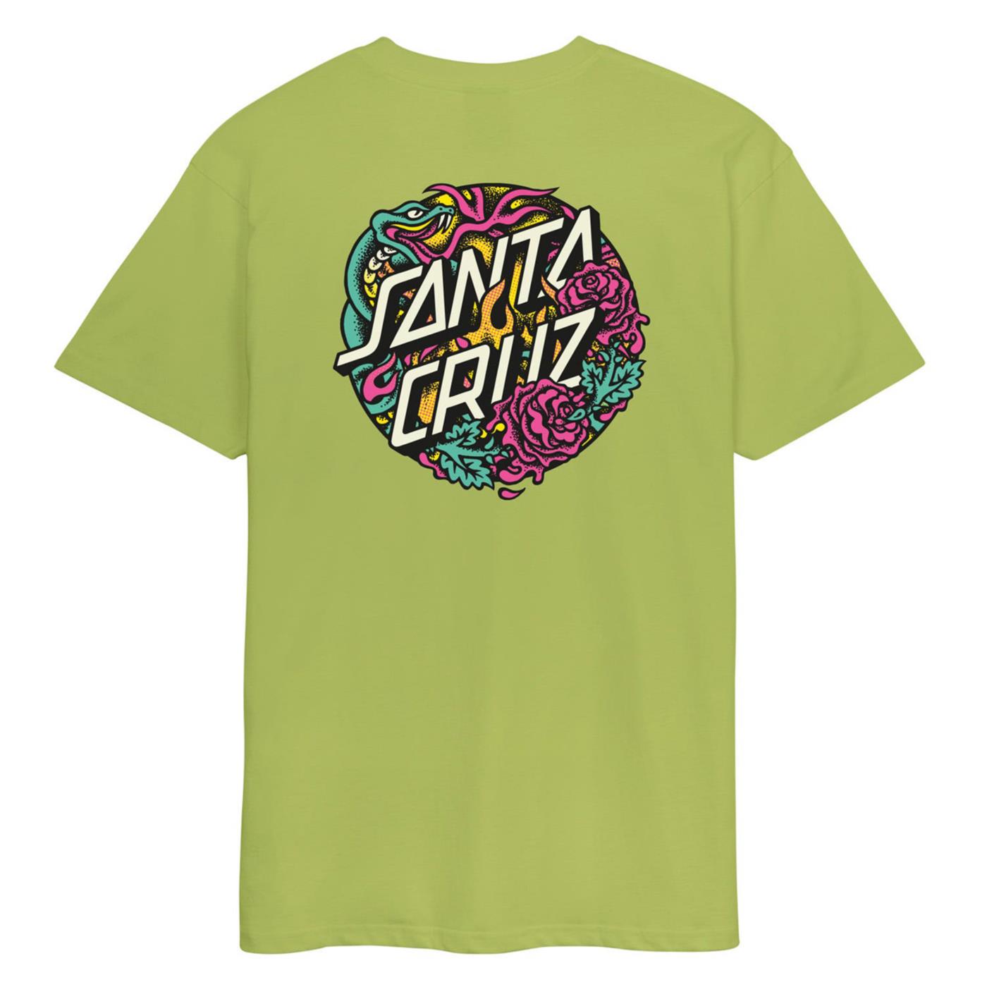 SANTA CRUZ DRESSEN ROSE CREW TWO TEE