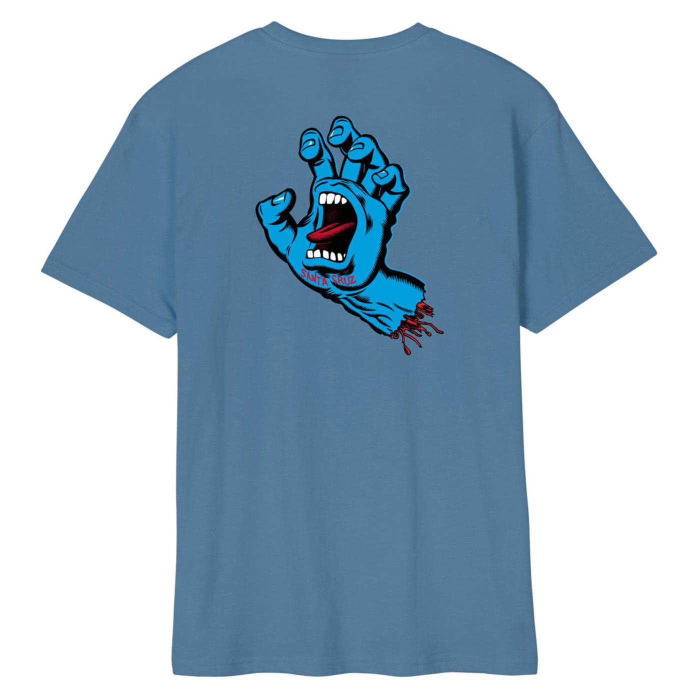 SANTA CRUZ SCREAMING HAND CHEST TEE