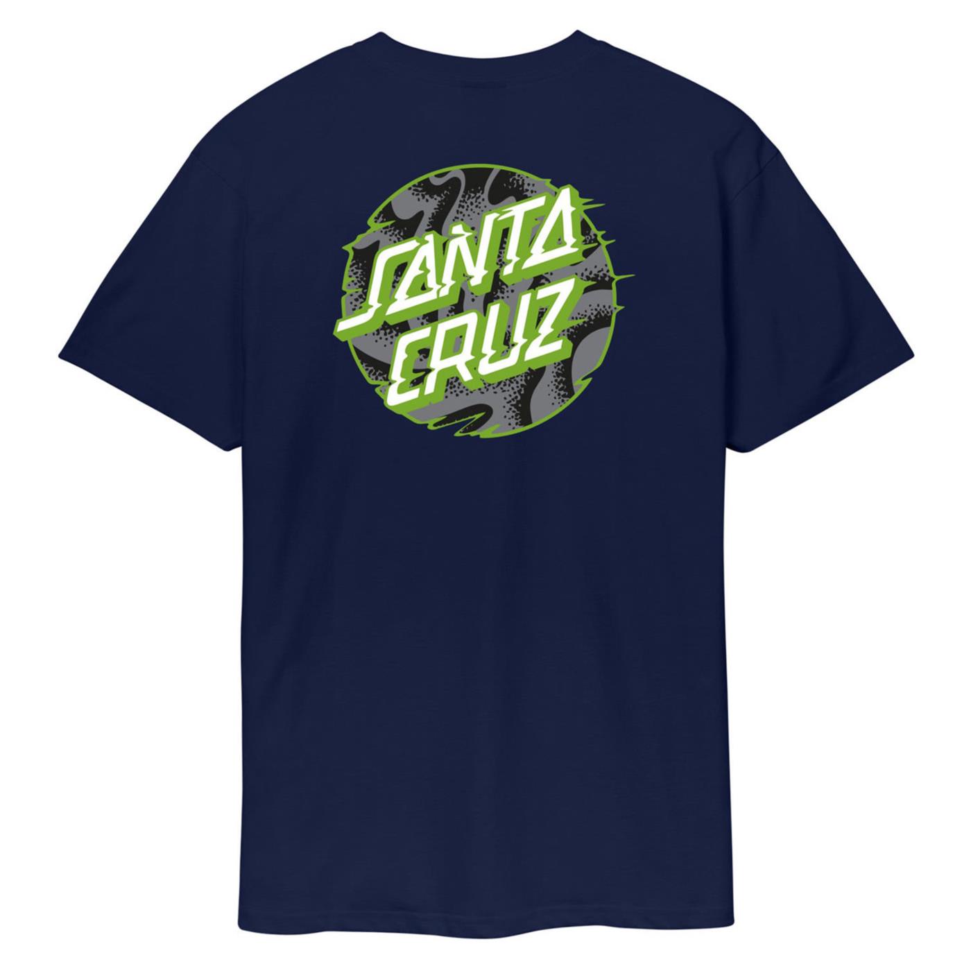 SANTA CRUZ VIVID SLICK DOT T-SHIRT
