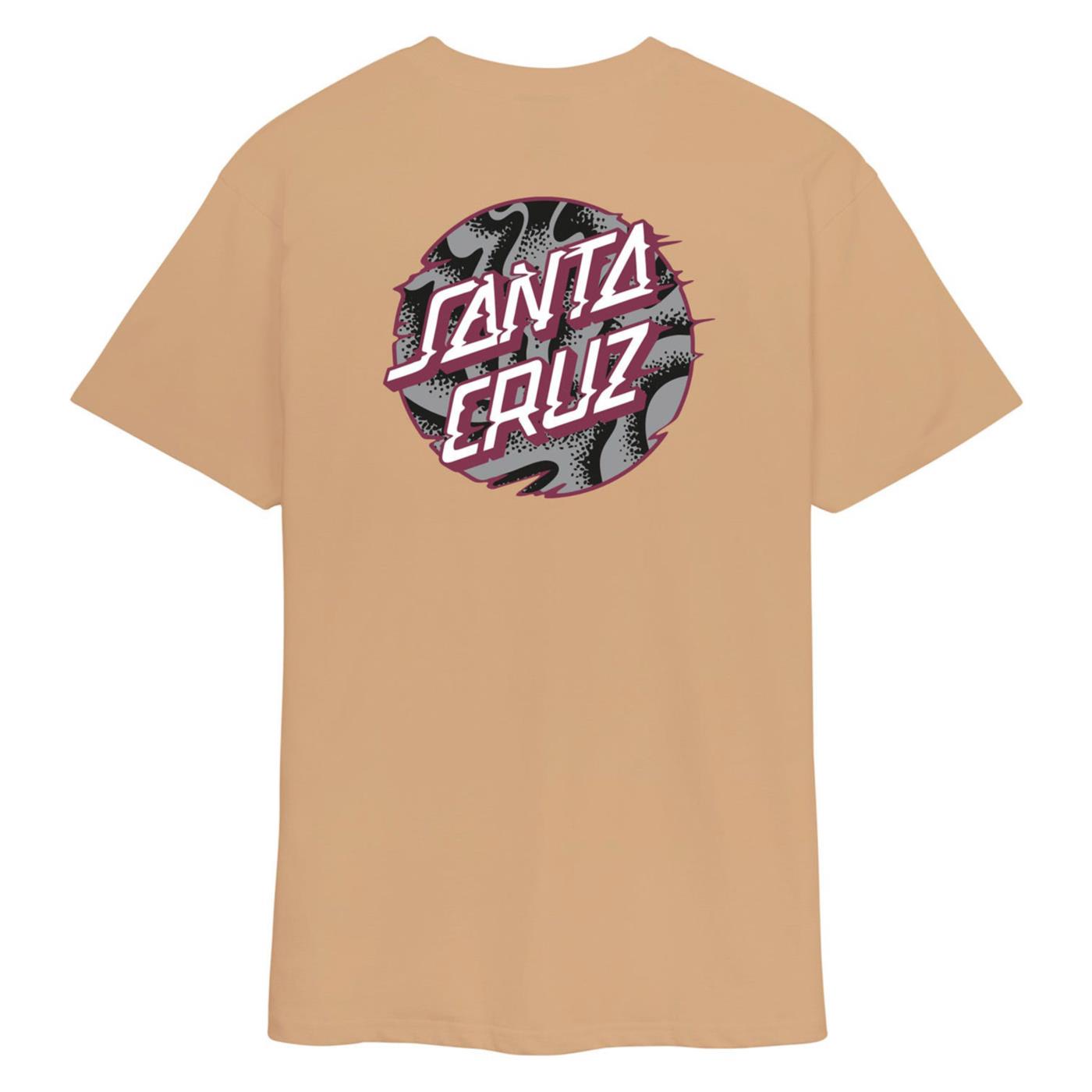 SANTA CRUZ VIVID SLICK DOT T-SHIRT