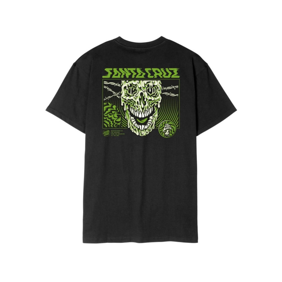 SANTA CRUZ TOXIC SKULL T-SHIRT - seconda immagine