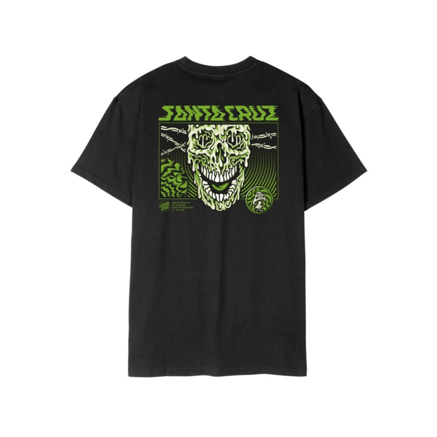 SANTA CRUZ TOXIC SKULL T-SHIRT