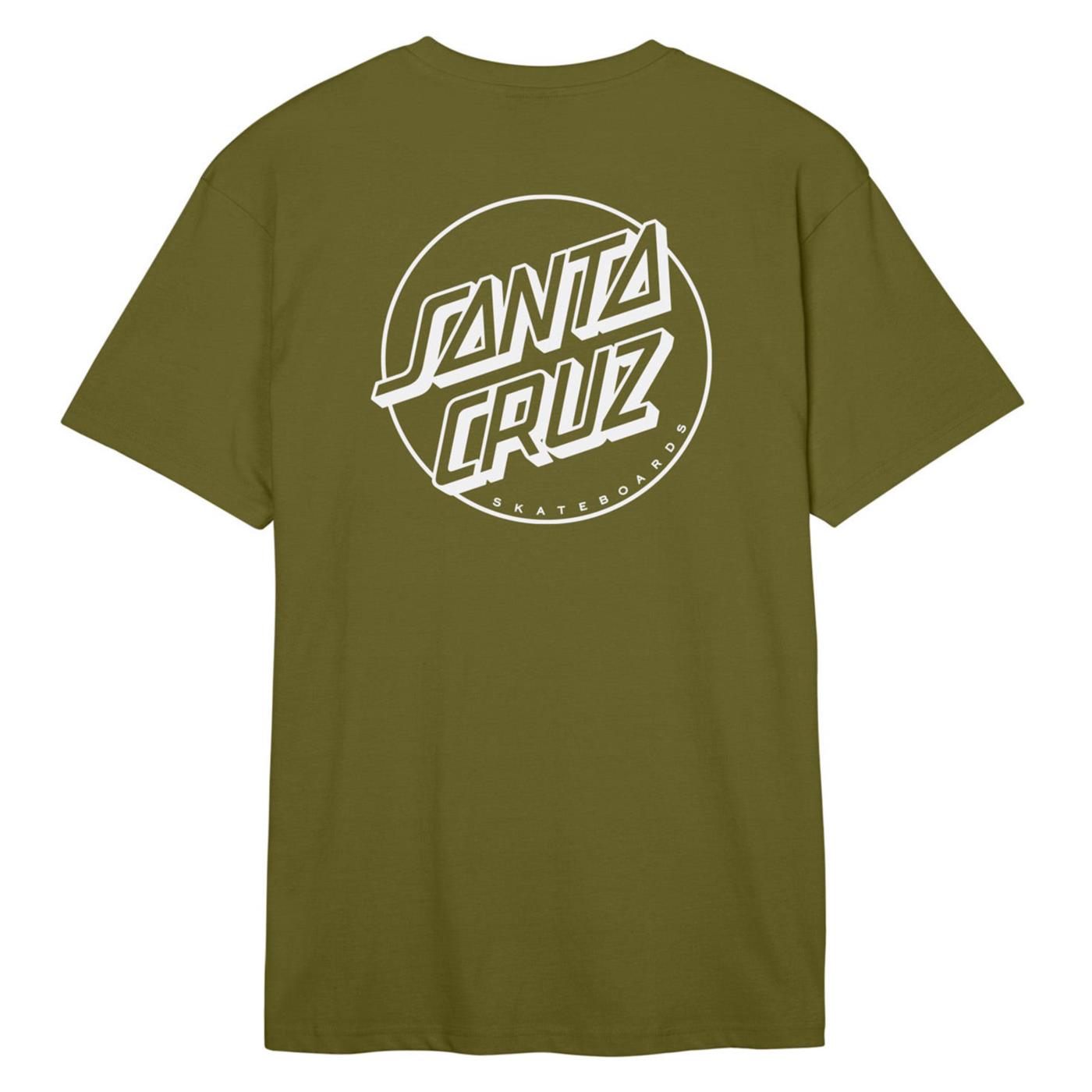 SANTA CRUZ OPUS DOT STRIPE T-SHIRT