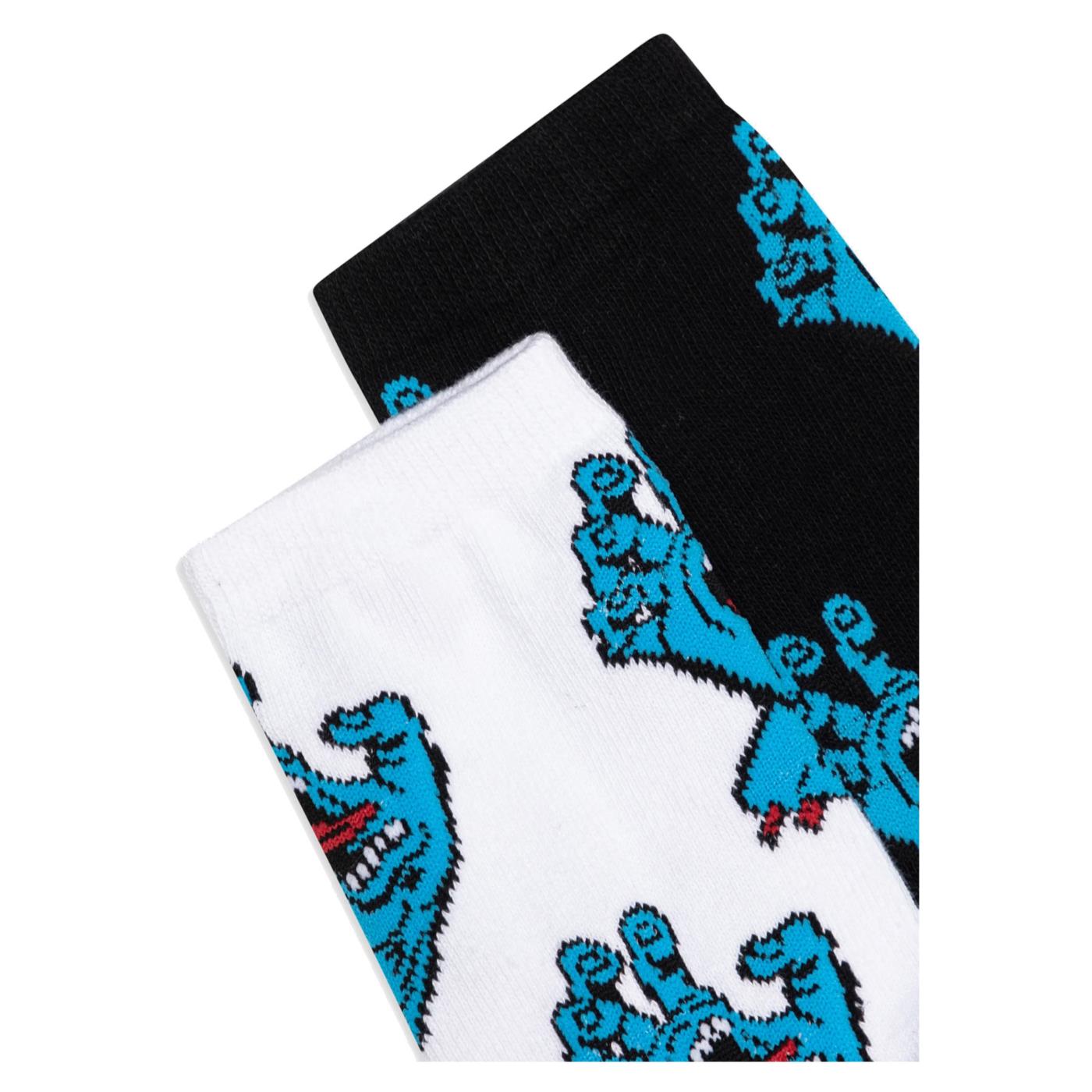 SANTA CRUZ JR MULTI HAND SOCK 2PK