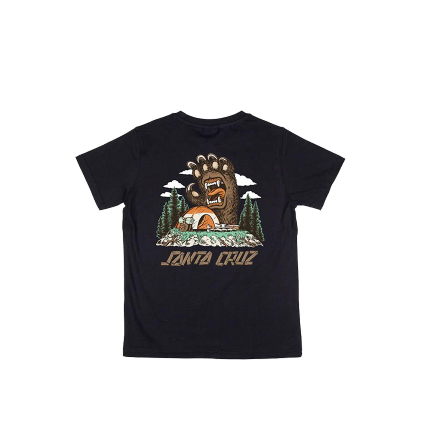SANTA CRUZ JR SCREAMING GRIZZLY TEE