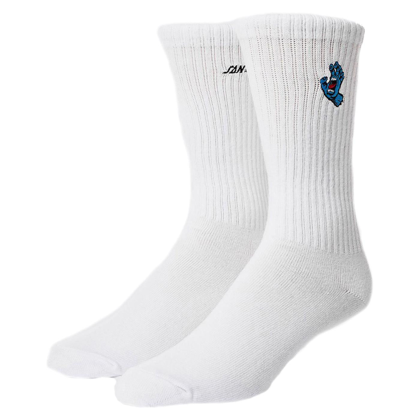 SANTA CRUZ SCREAMING MINI HAND SOCK - Bianco - immagine principale