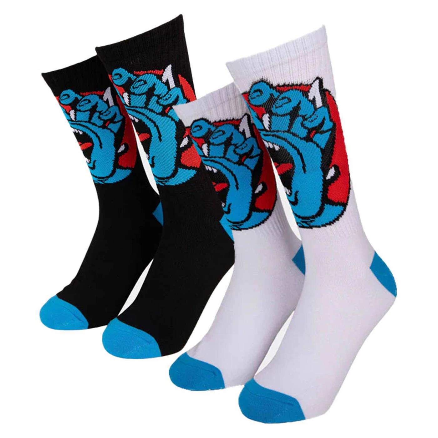 SANTA CRUZ HAND DOT SOCKS 2 PACK - Multicolor - immagine principale