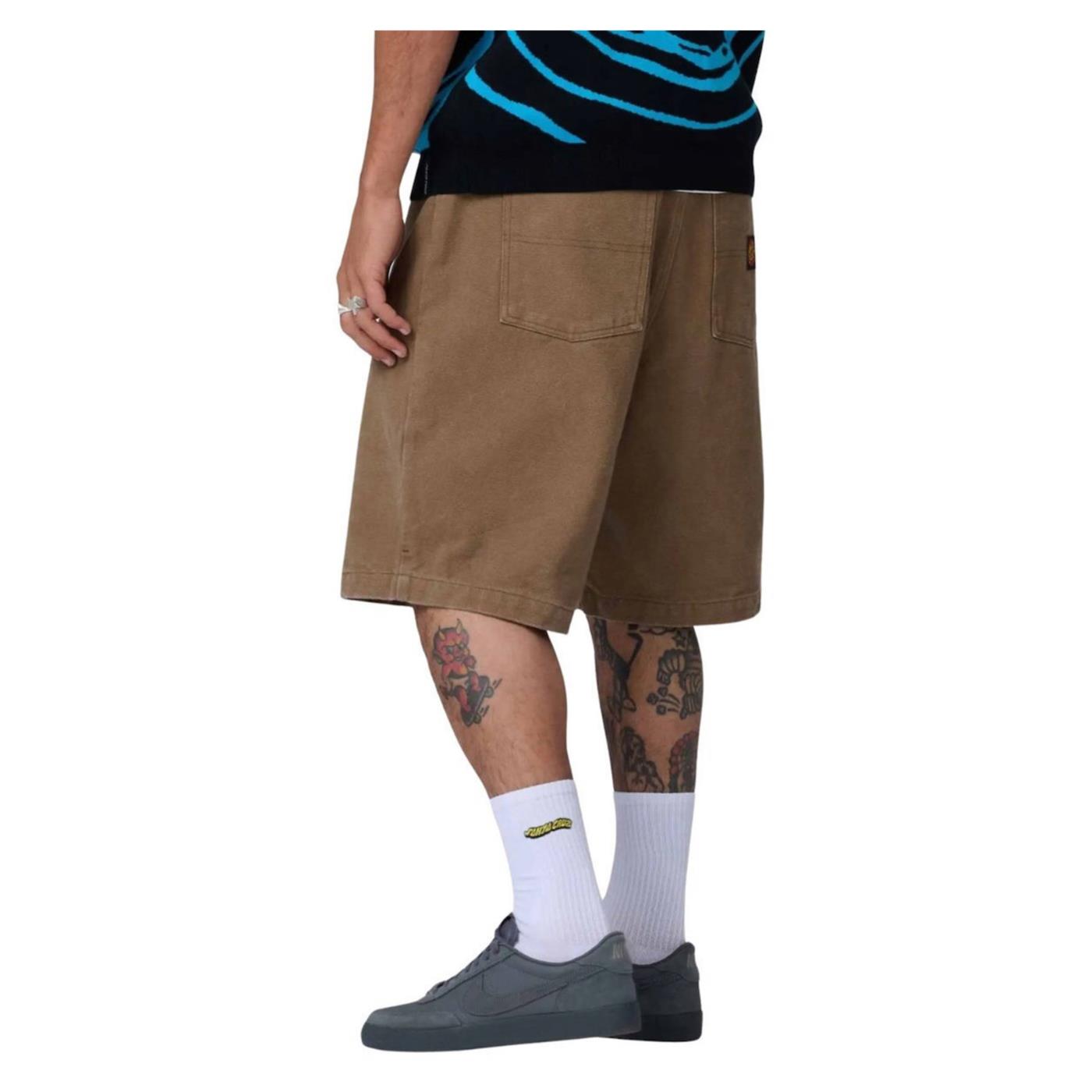 SANTA CRUZ BIG SHORTS - Marrone scuro - immagine principale