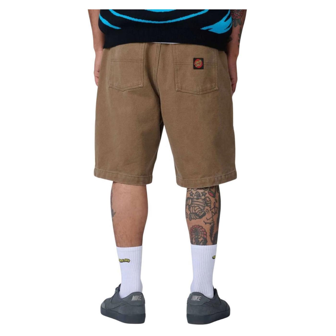 SANTA CRUZ BIG SHORTS - Marrone scuro - vista 2
