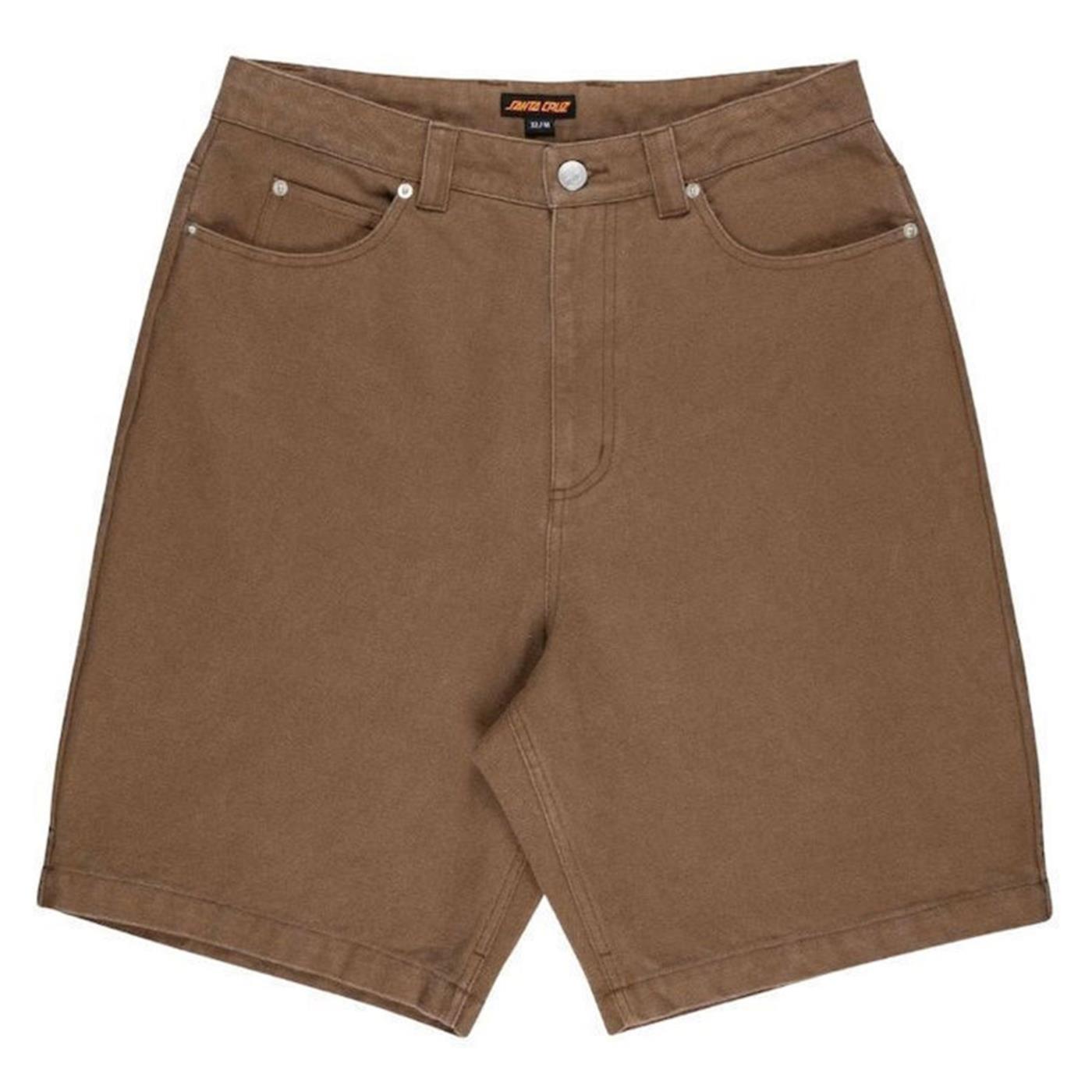 SANTA CRUZ BIG SHORTS - Marrone scuro - vista 3