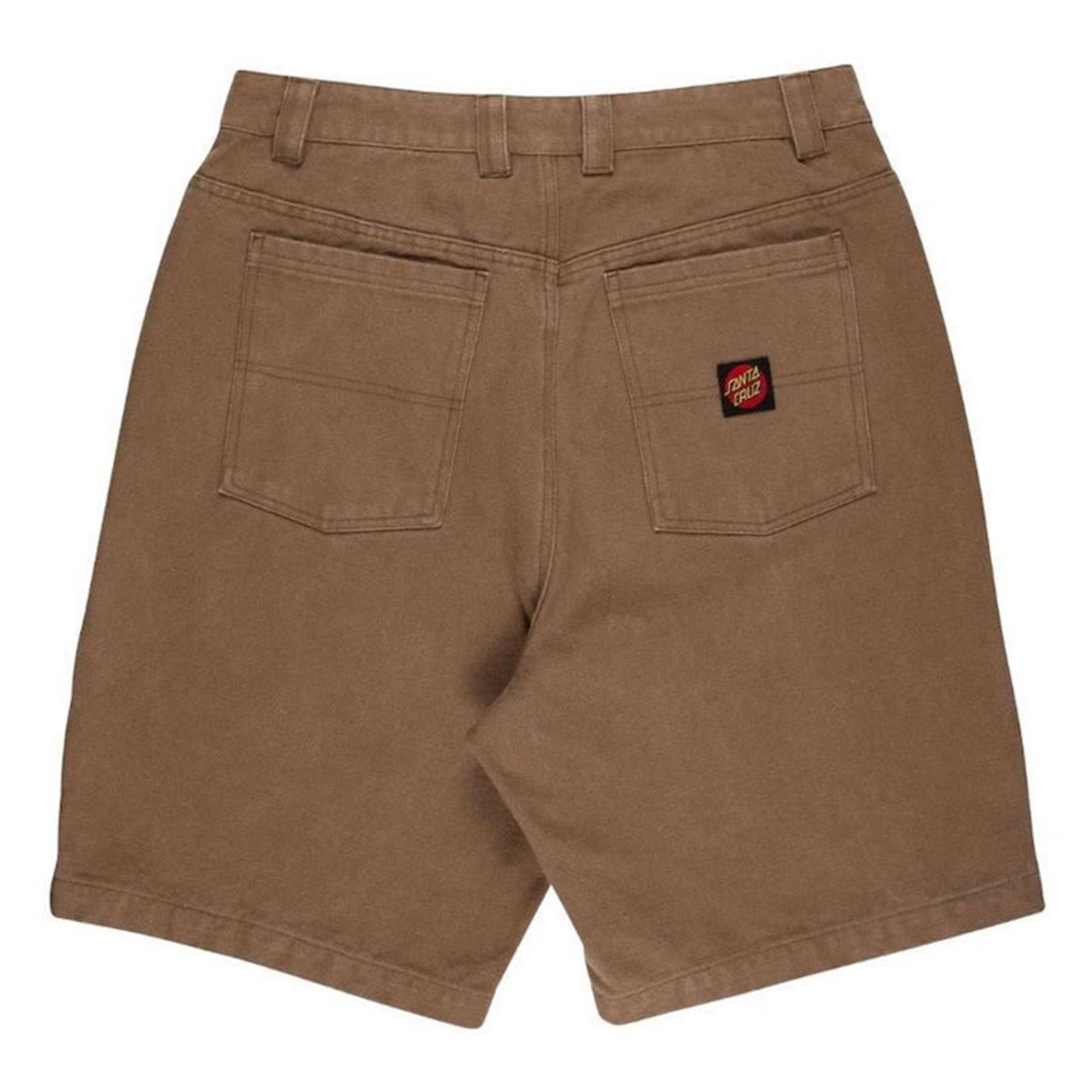 SANTA CRUZ BIG SHORTS - Marrone scuro - vista 4