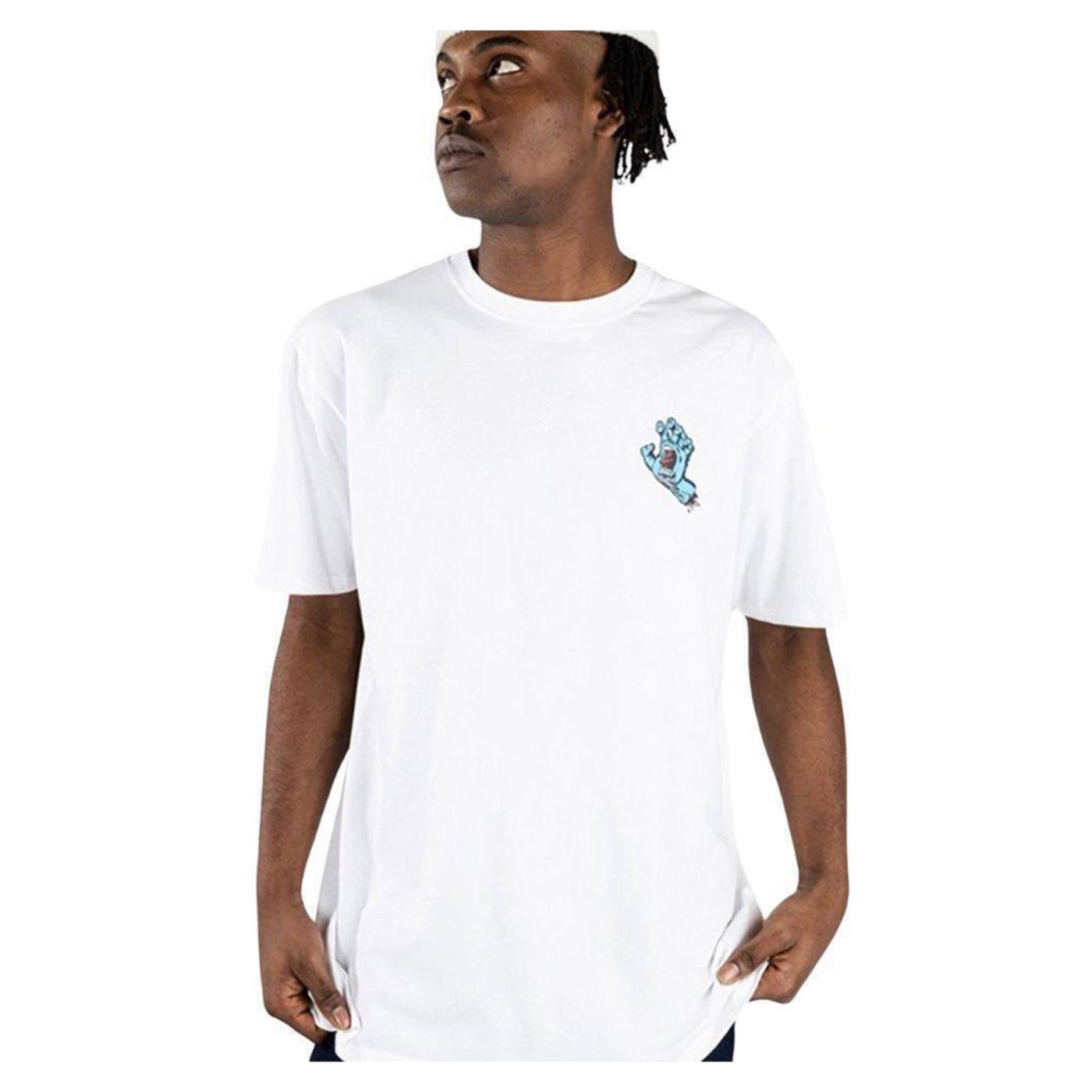 SANTA CRUZ SCREAMING HAND CHEST TEE