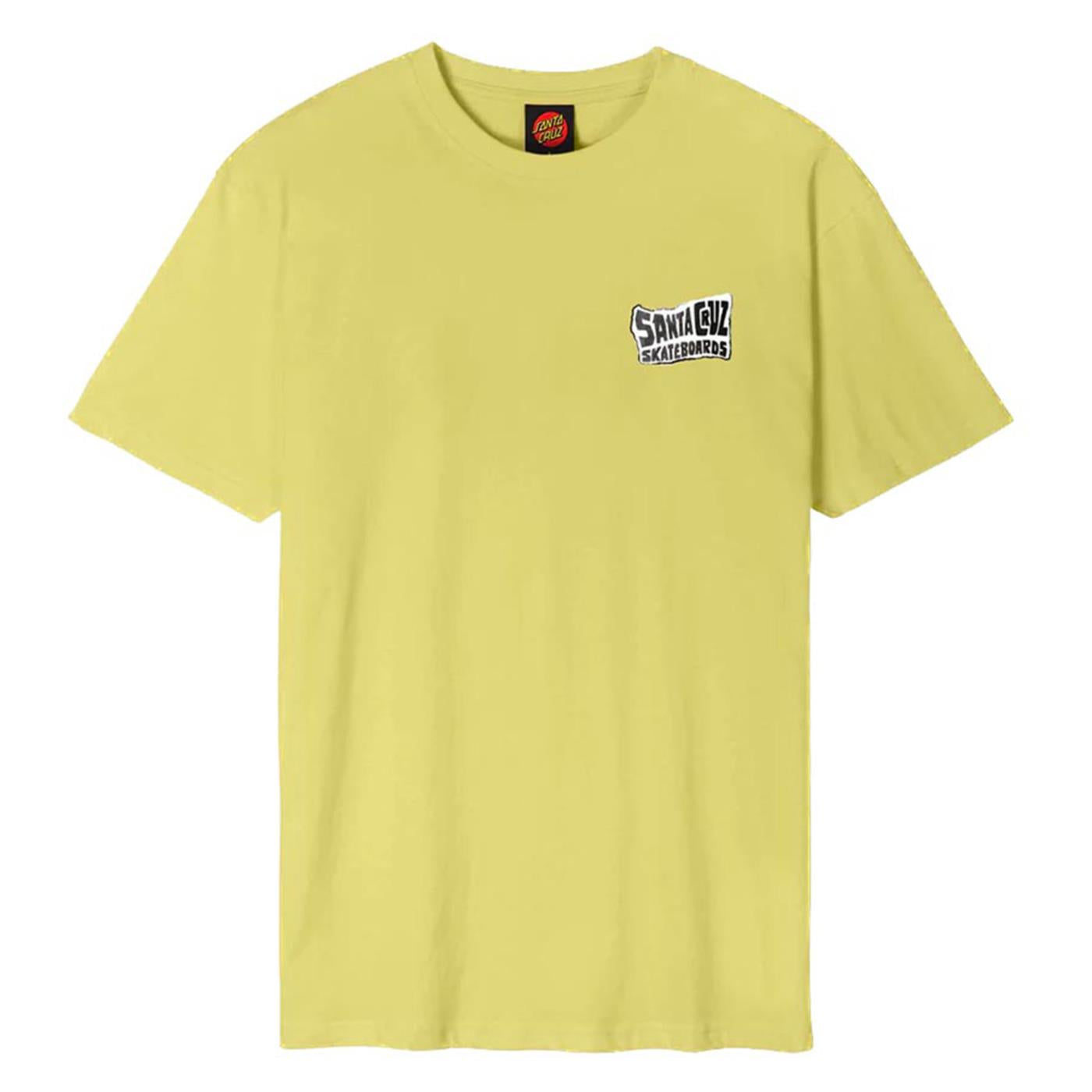 SANTA CRUZ COLLAGE HAND T-SHIRT - Giallo - immagine principale
