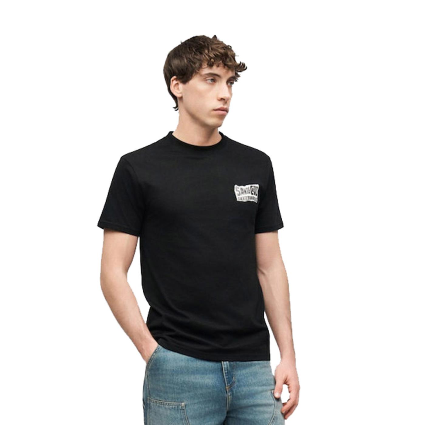 SANTA CRUZ COLLAGE HAND T-SHIRT - Nero - immagine principale