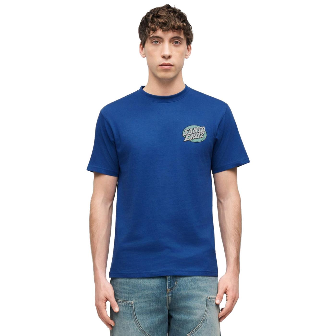 SANTA CRUZ VERTIGO DOT T-SHIRT - Blu Royal - immagine principale