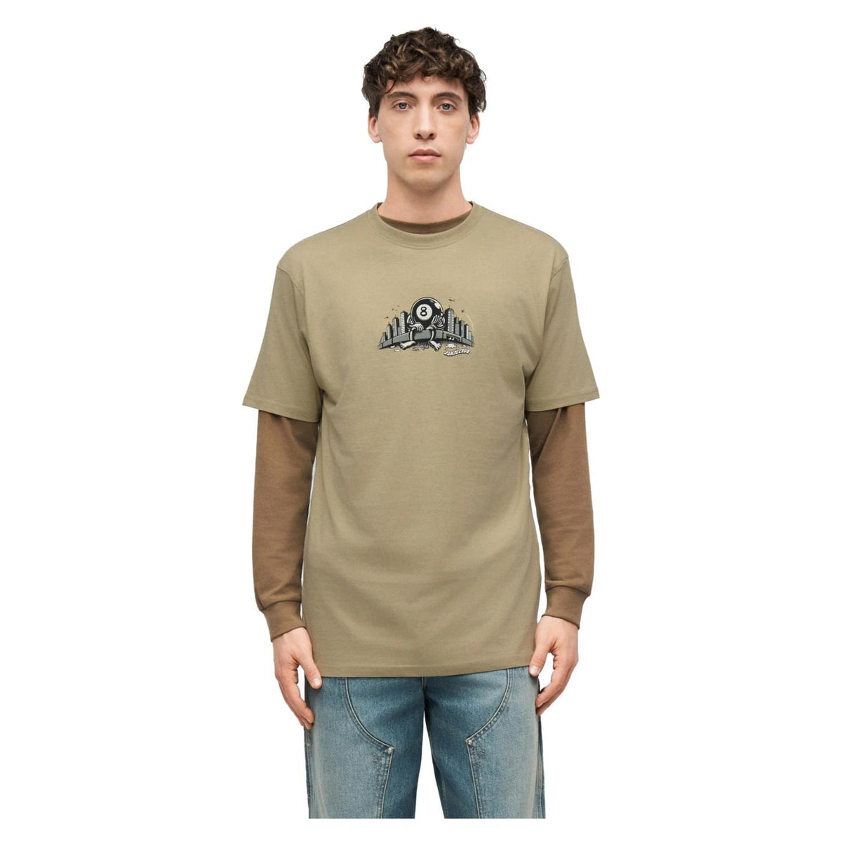 SANTA CRUZ WINKOWSKI CURB FRONT TEE