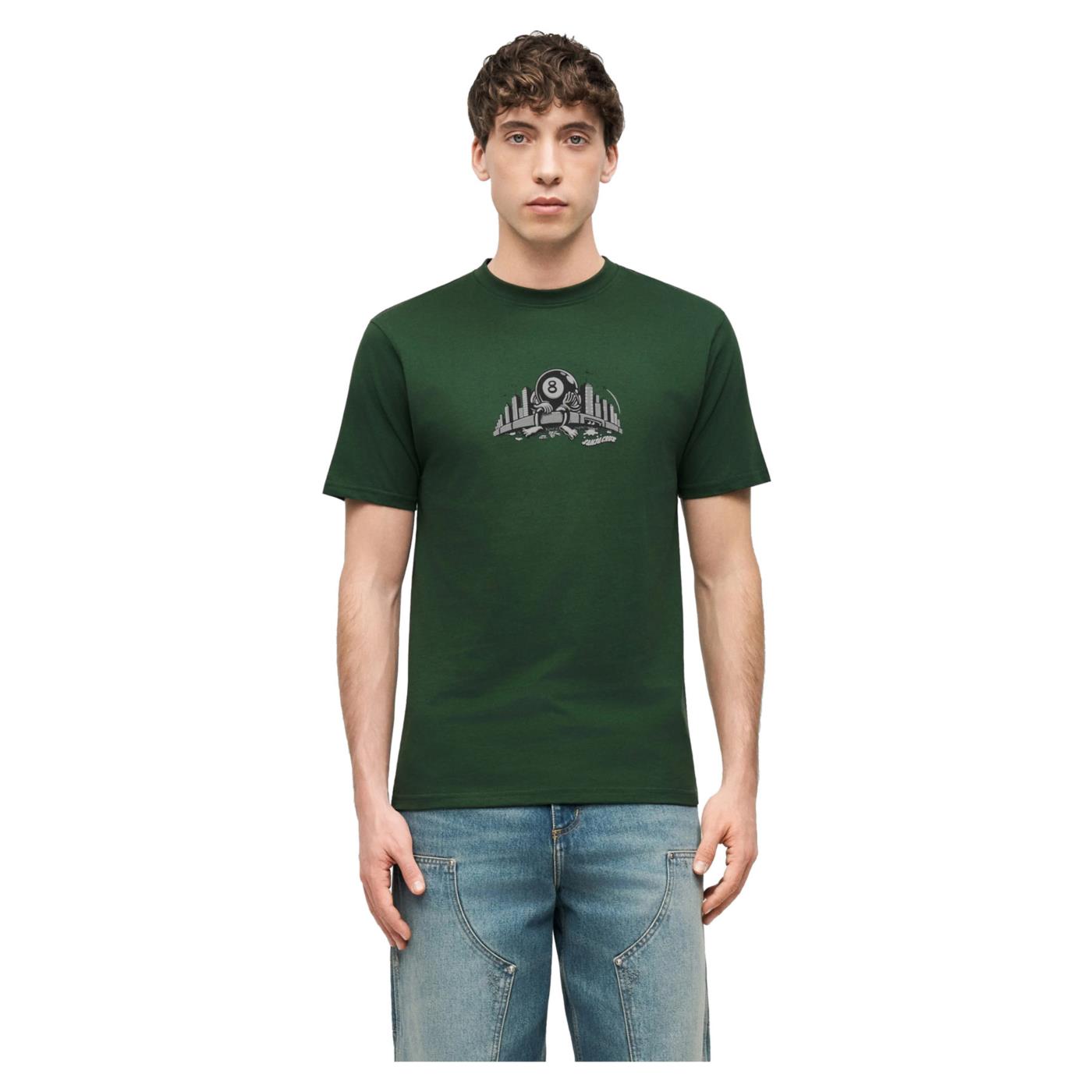 SANTA CRUZ WINKOWSKI CURB FRONT TEE - Verde - immagine principale