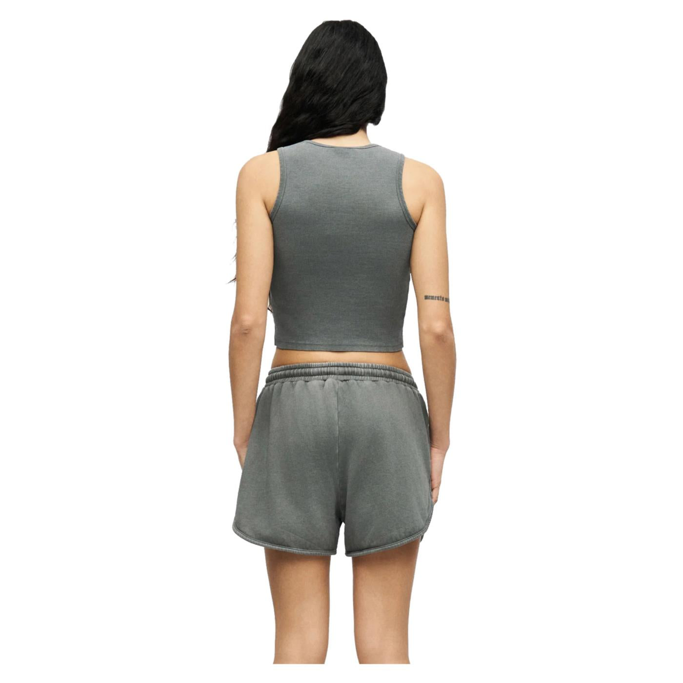 SANTA CRUZ GROOVY STACK WOMAN SHORTS - Grigio scuro - vista 2