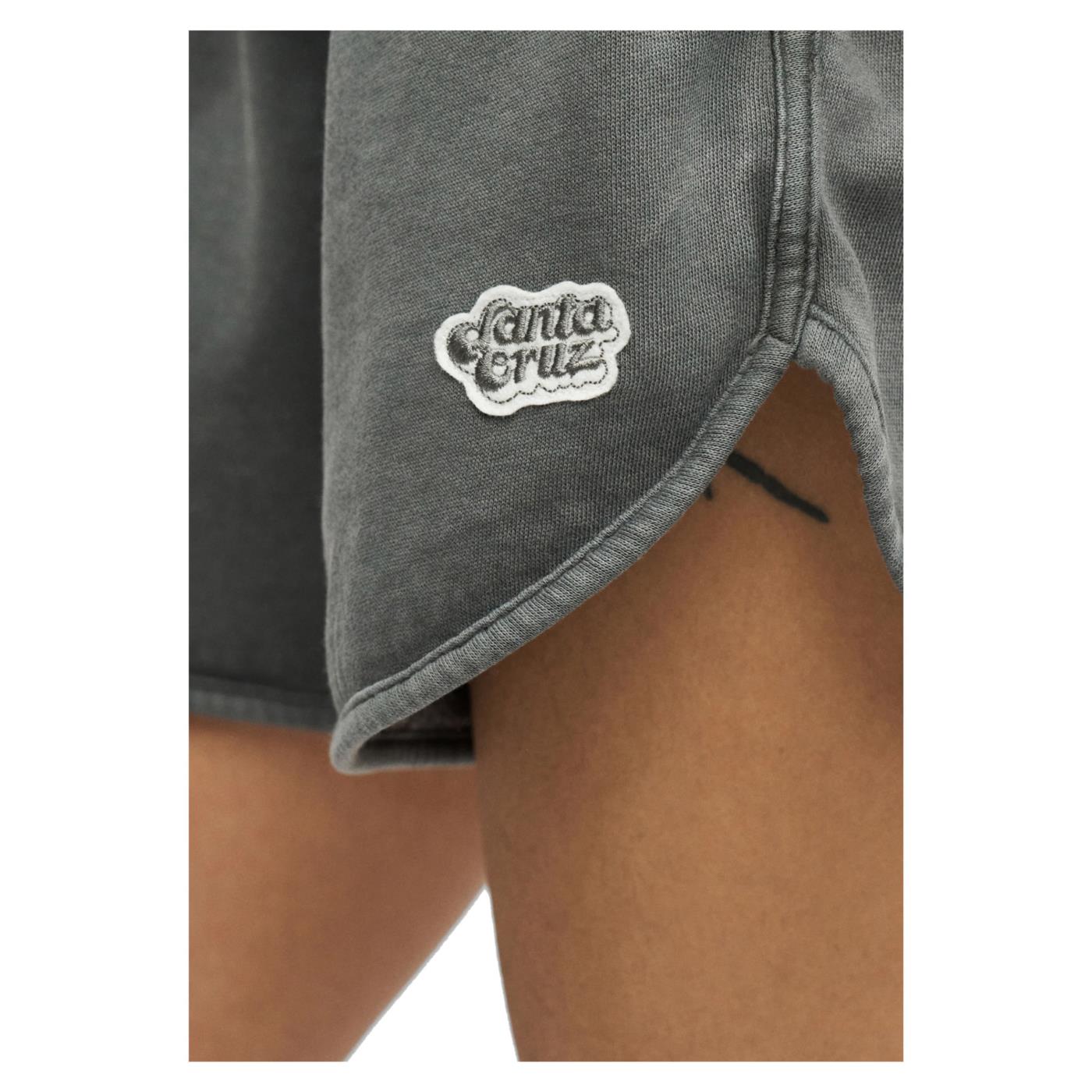 SANTA CRUZ GROOVY STACK WOMAN SHORTS - Grigio scuro - vista 3