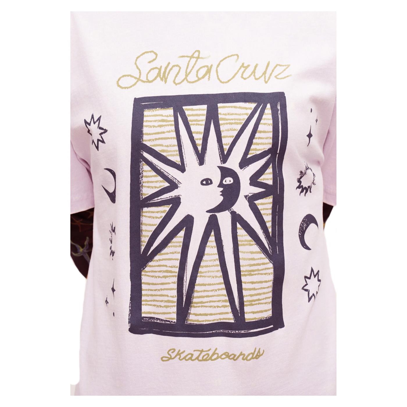 SANTA CRUZ SUN STAMP SCRIPT W TEE - Lilla - vista 4