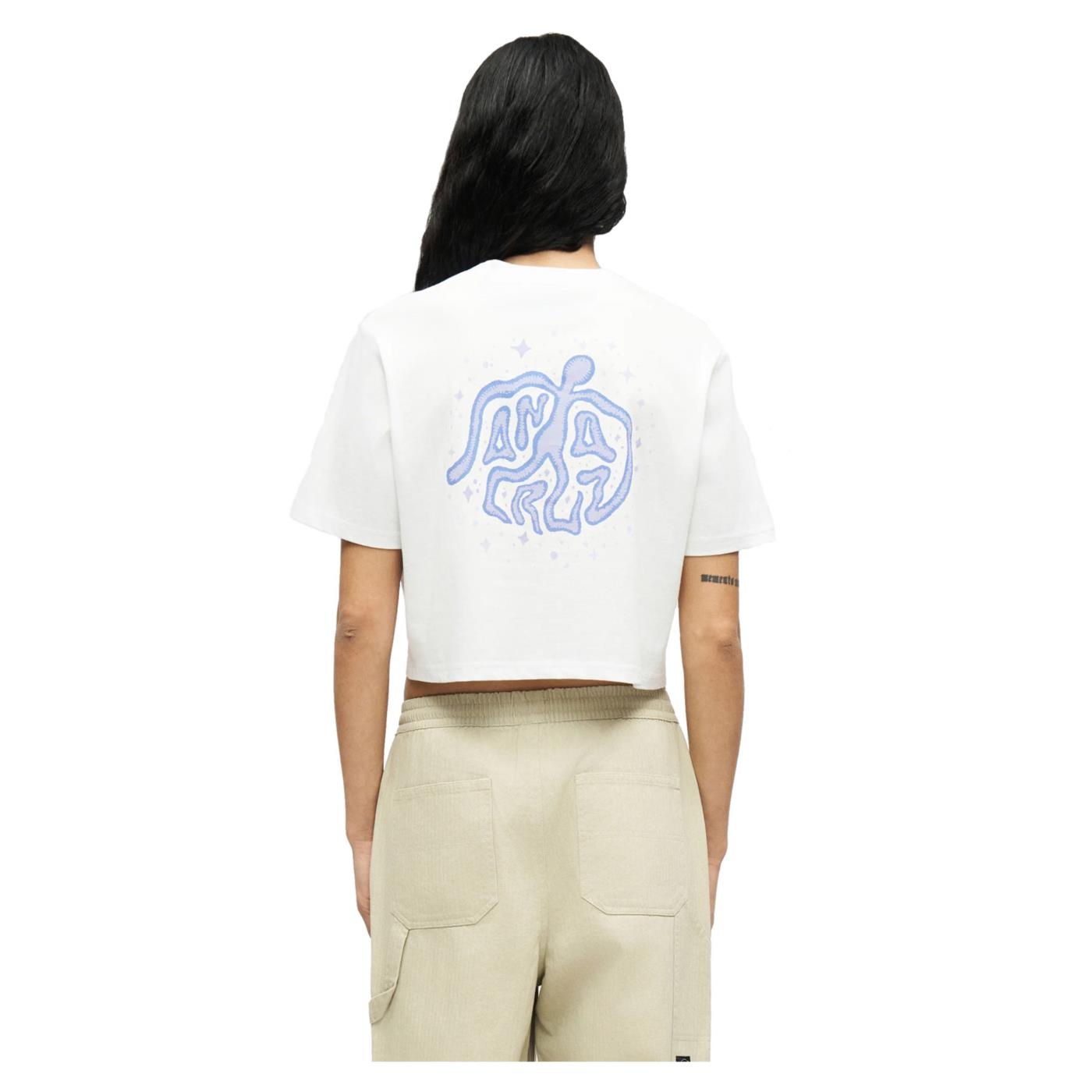 SANTA CRUZ AURA WOMAN T-SHIRT - Bianco - vista 2
